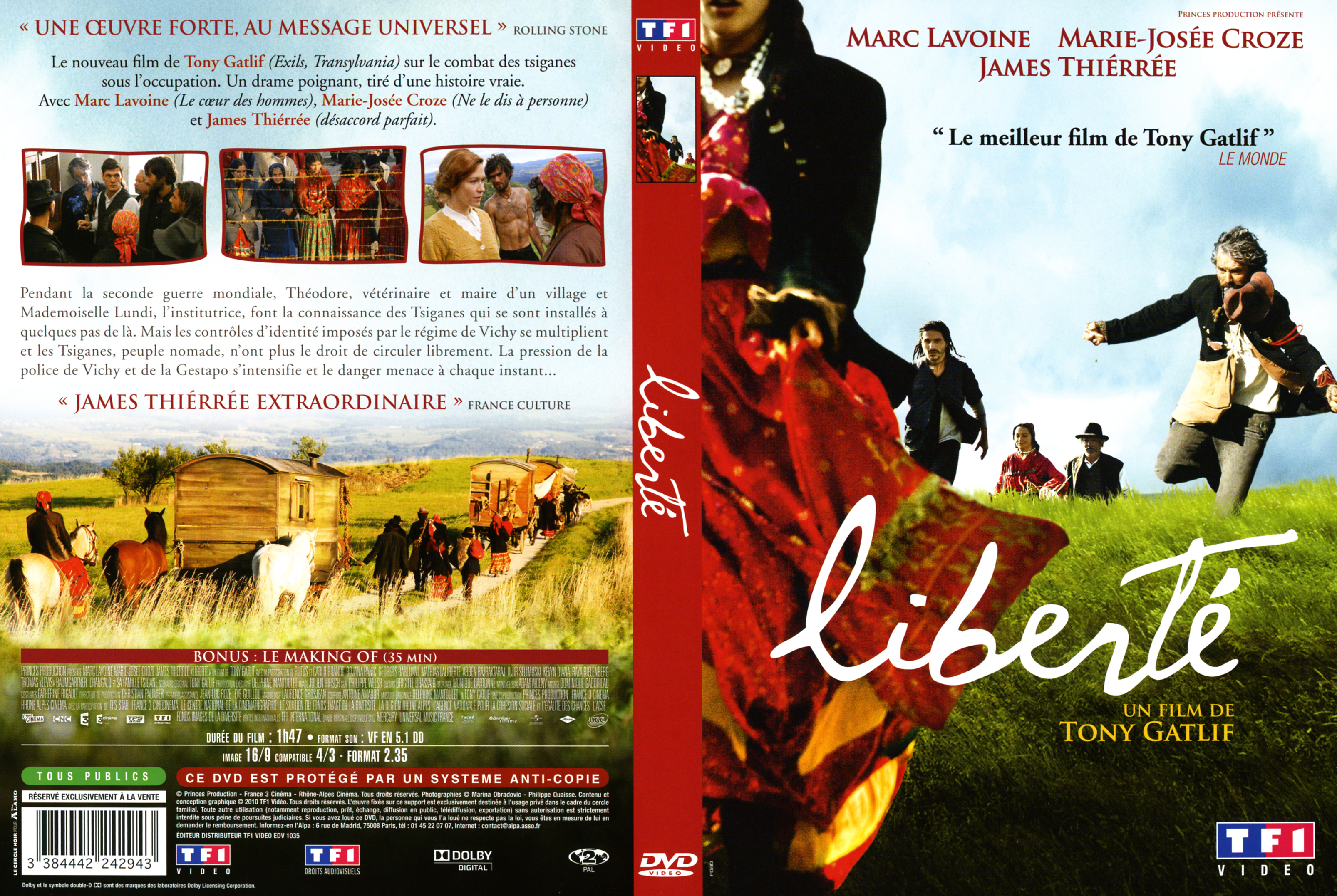 Jaquette DVD Libert