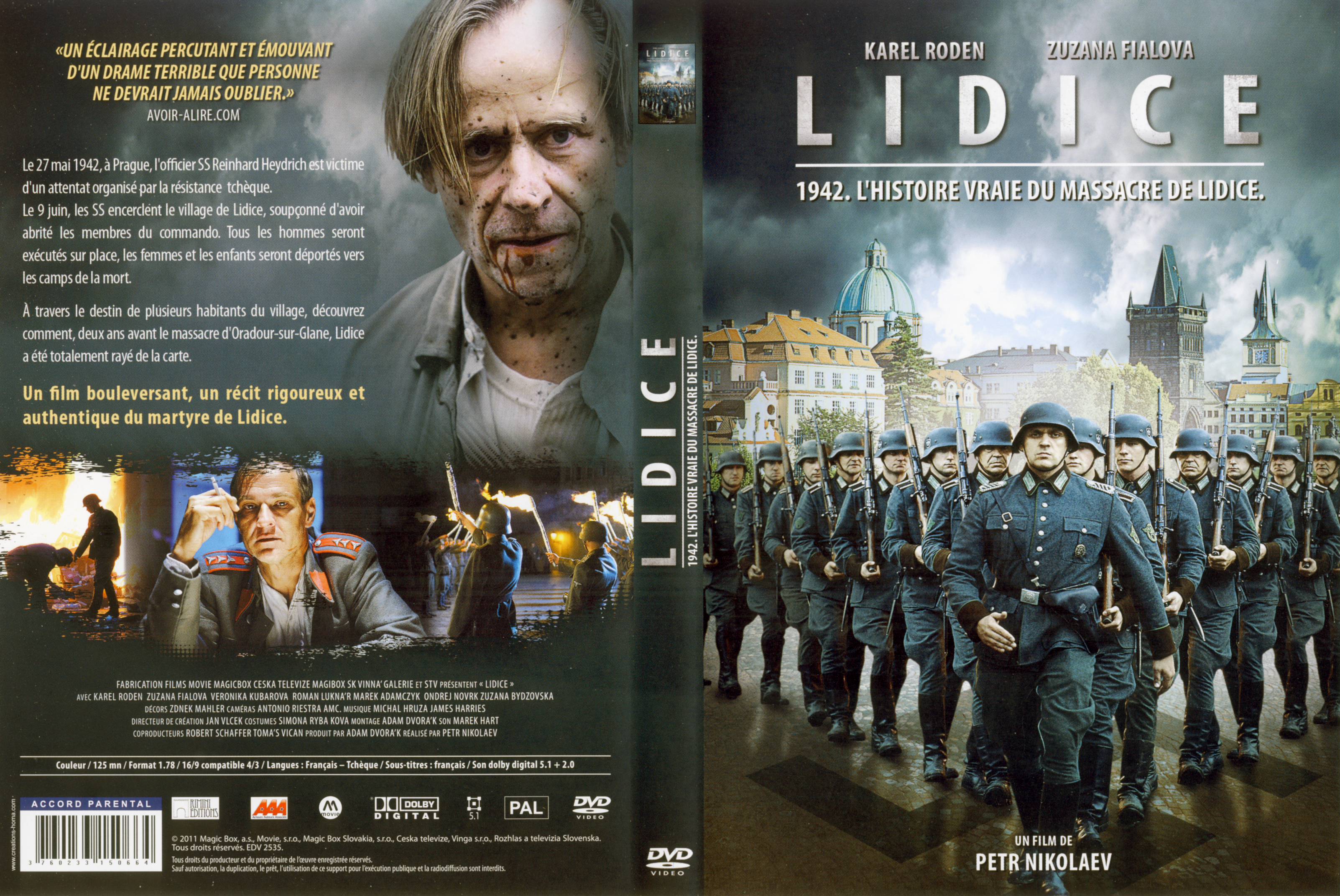 Jaquette DVD Lidice