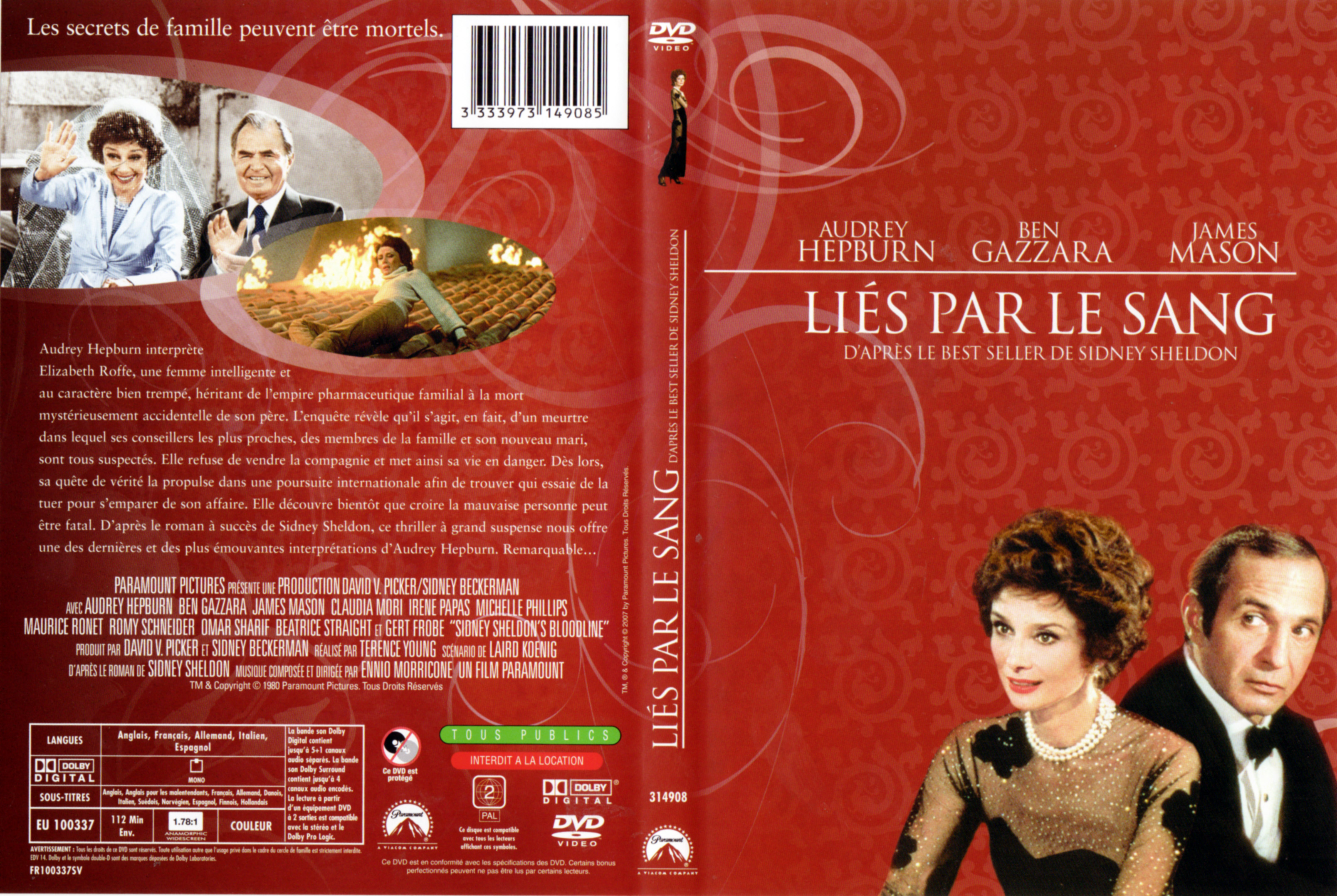 Jaquette DVD Lis par le sang