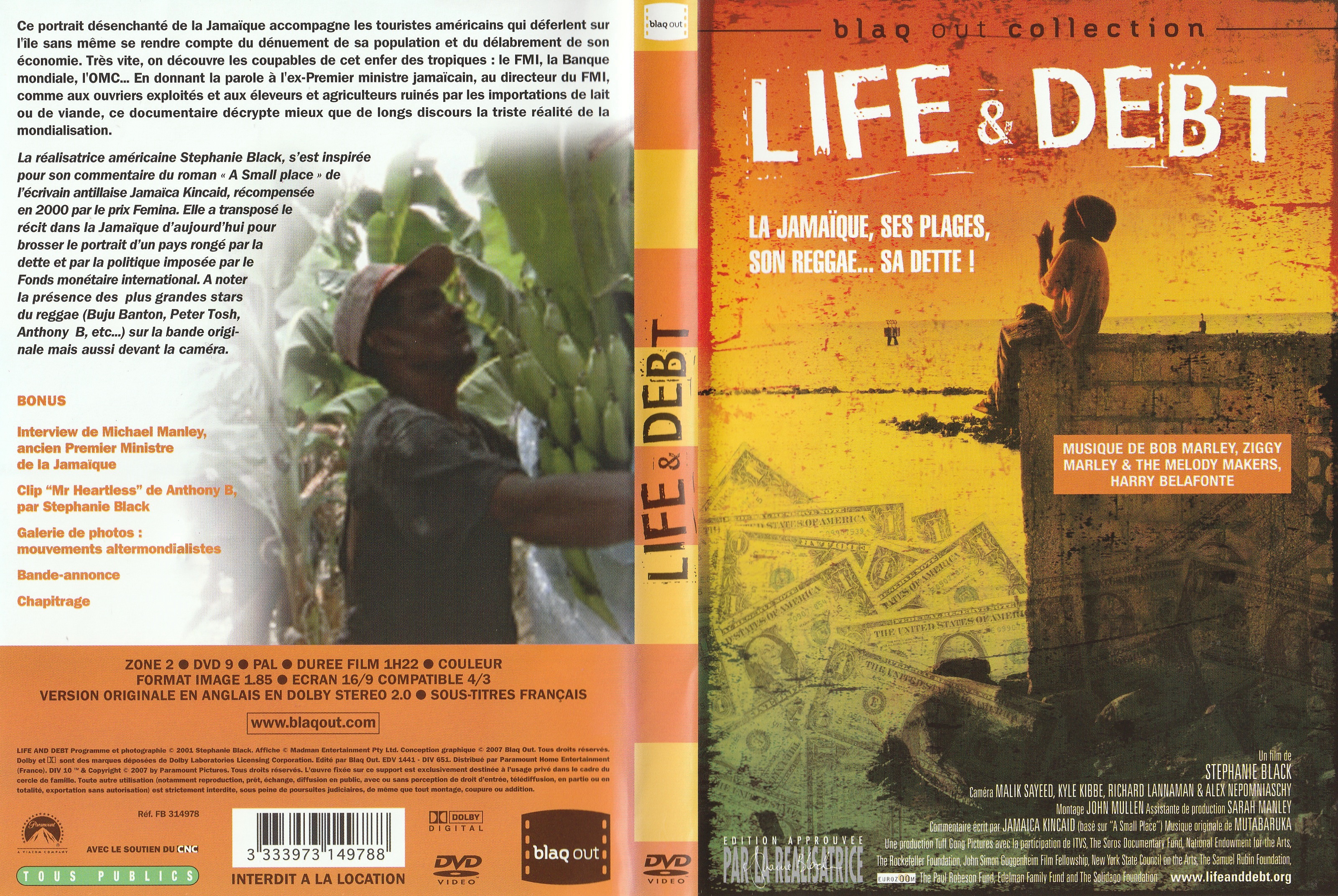 Jaquette DVD Life et Debt