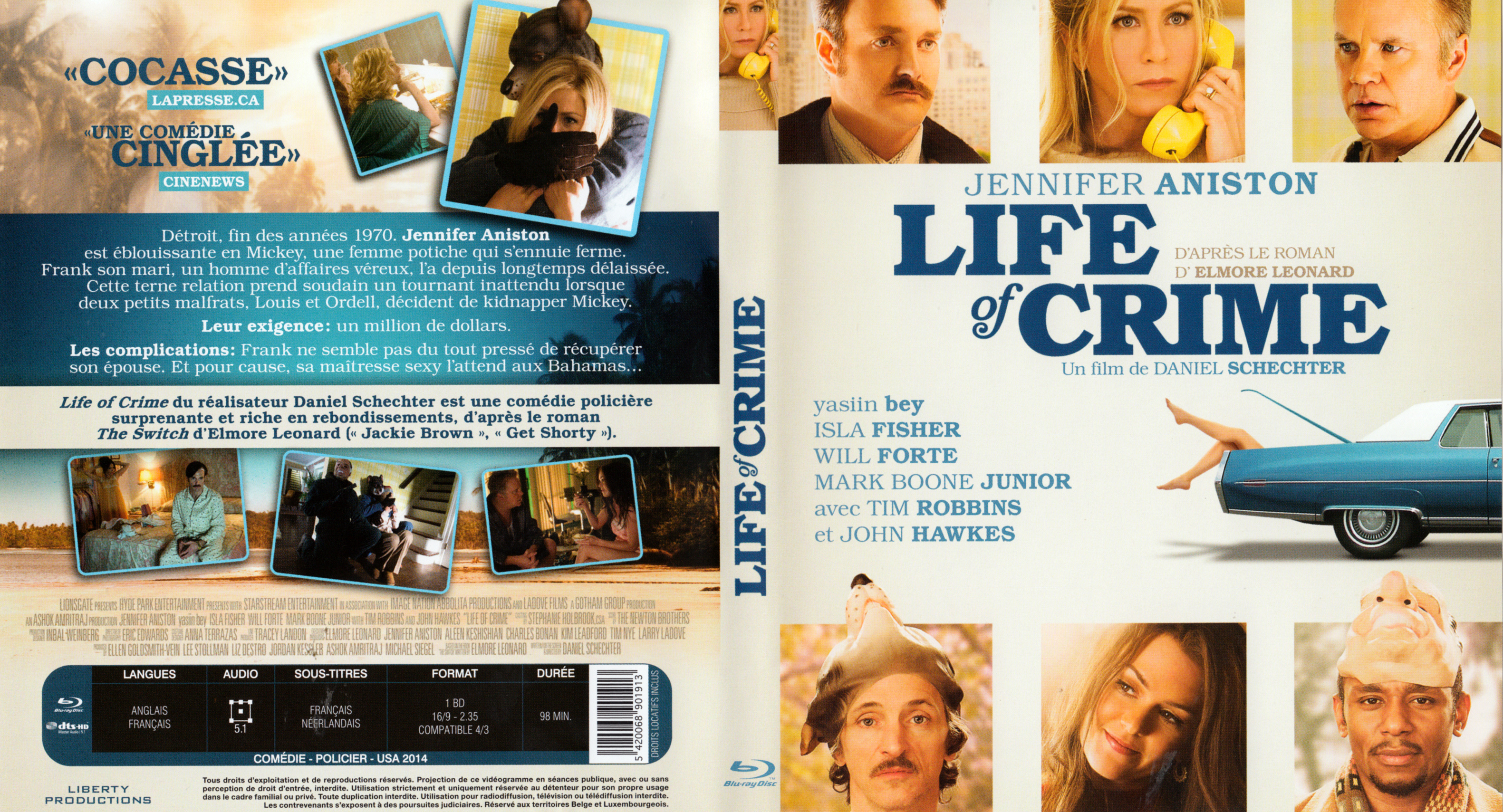 Jaquette DVD Life of Crime (BLU-RAY)