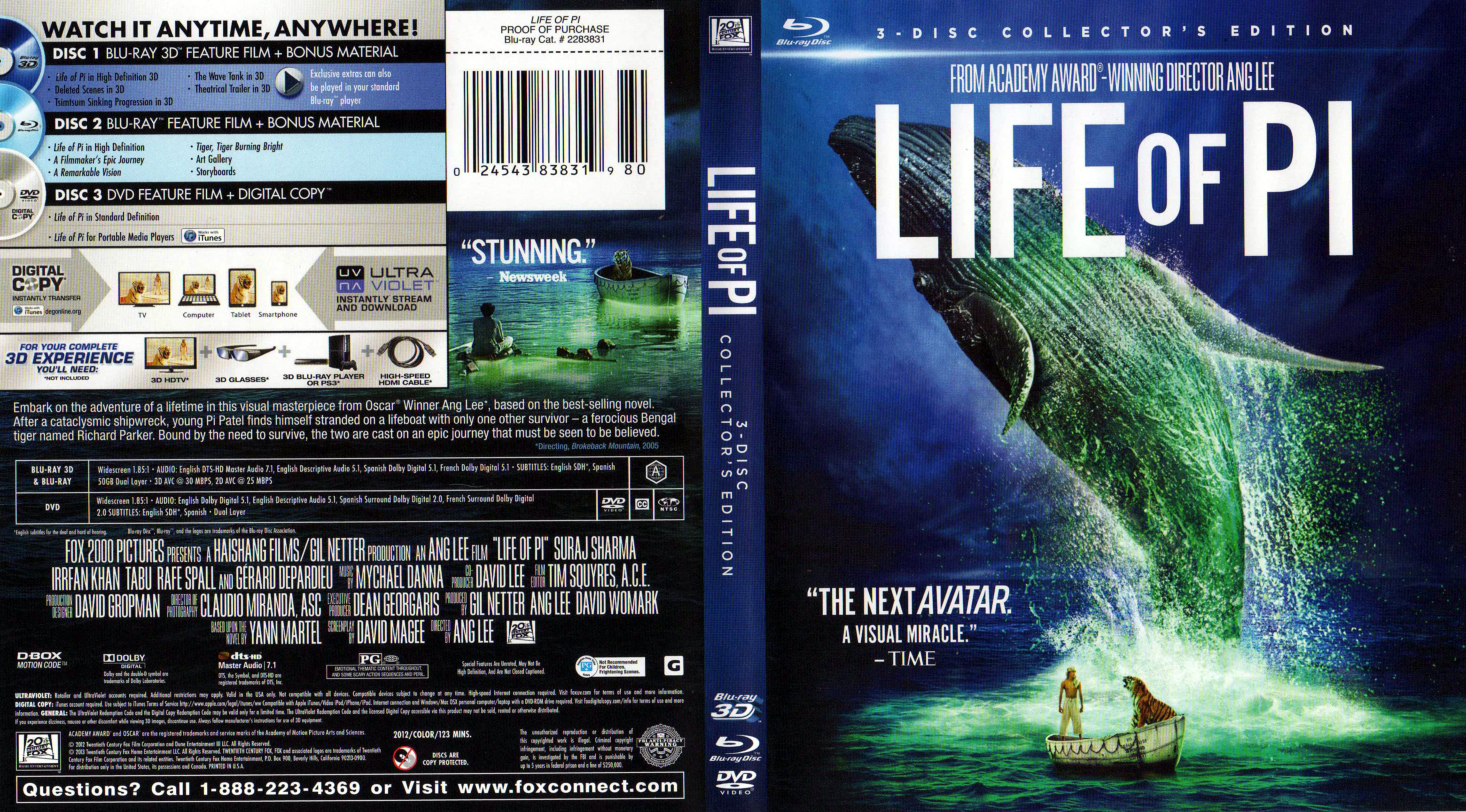 Jaquette DVD Life of Pi - L