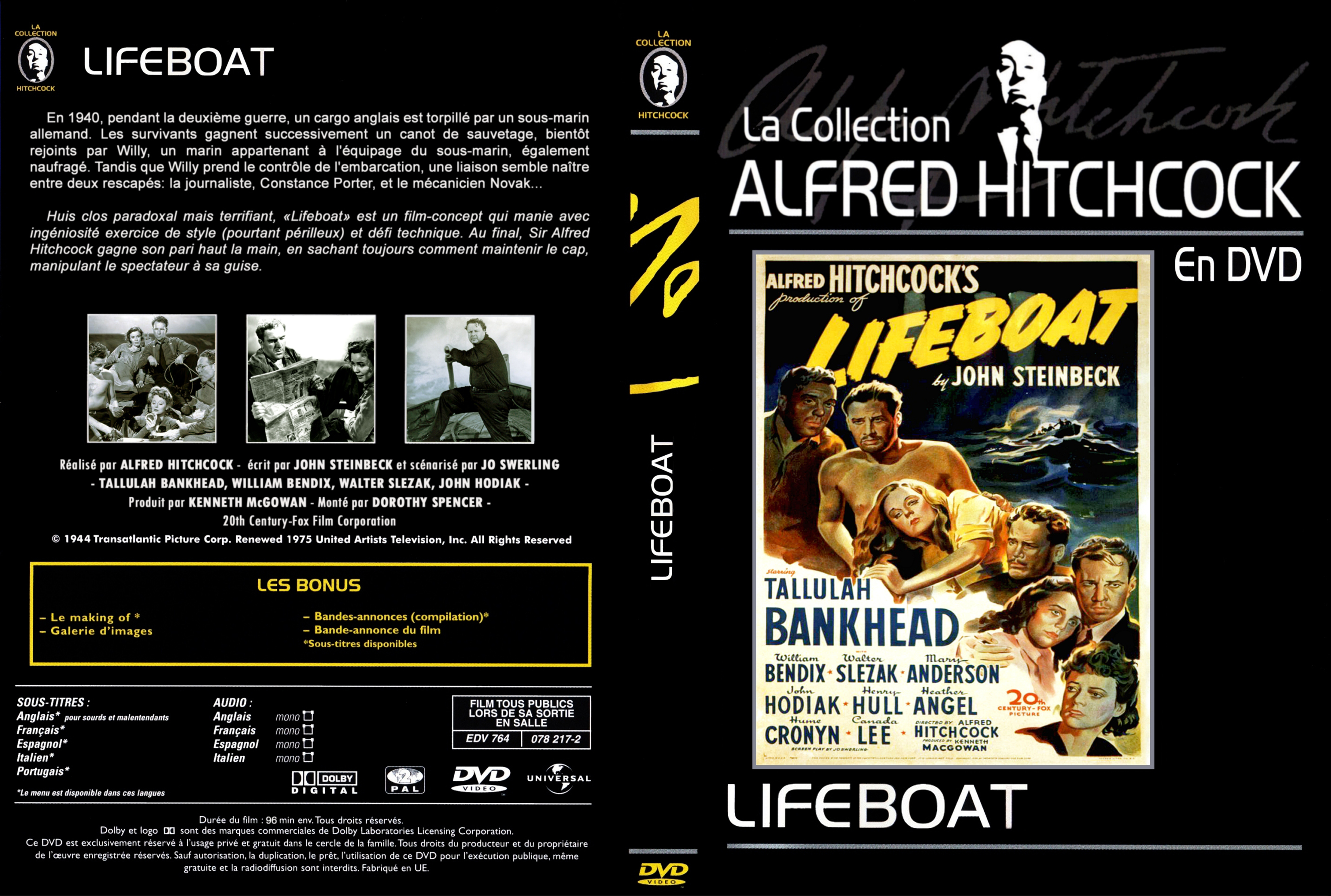 Jaquette DVD Lifeboat v2