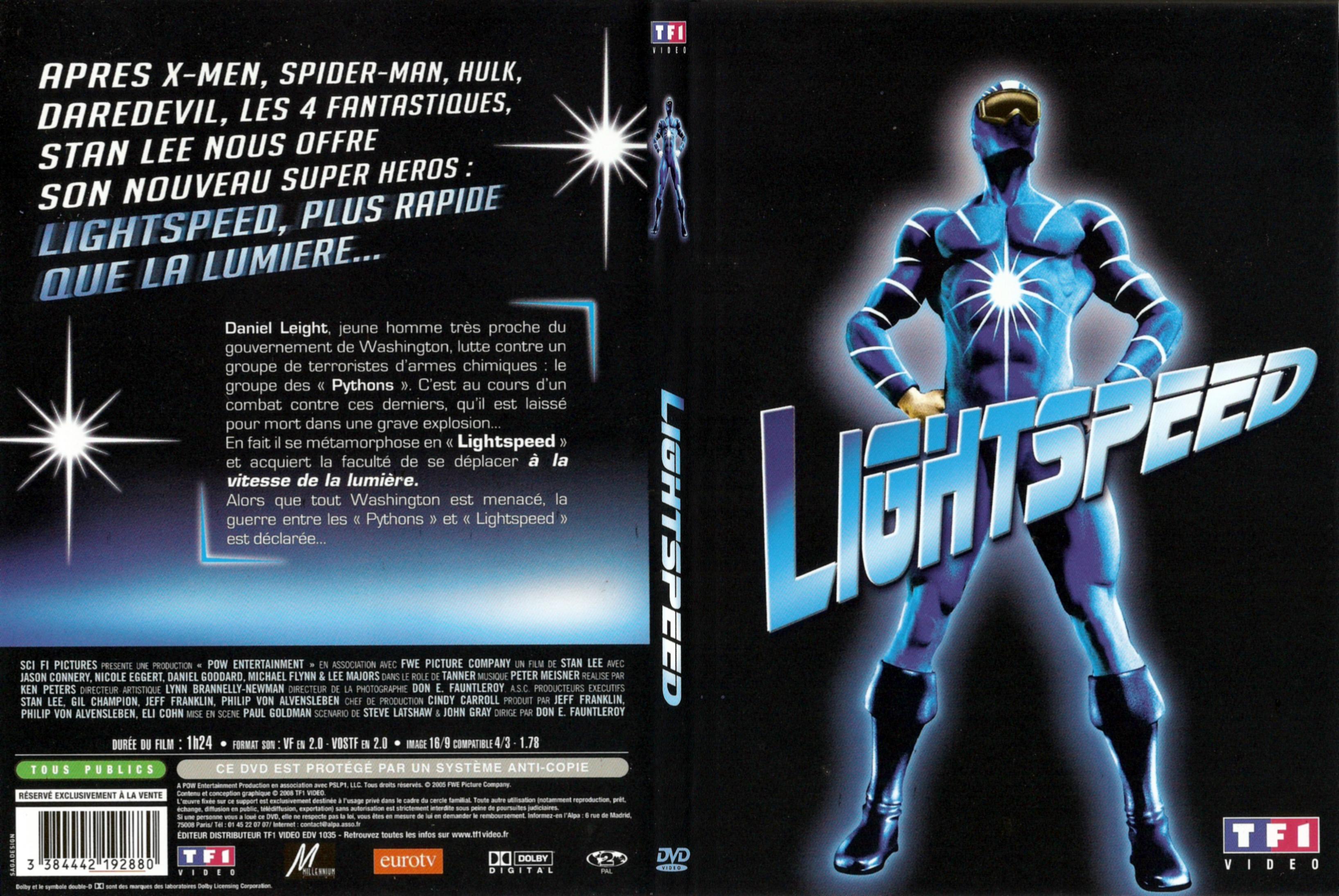 Jaquette DVD Lightspeed - SLIM