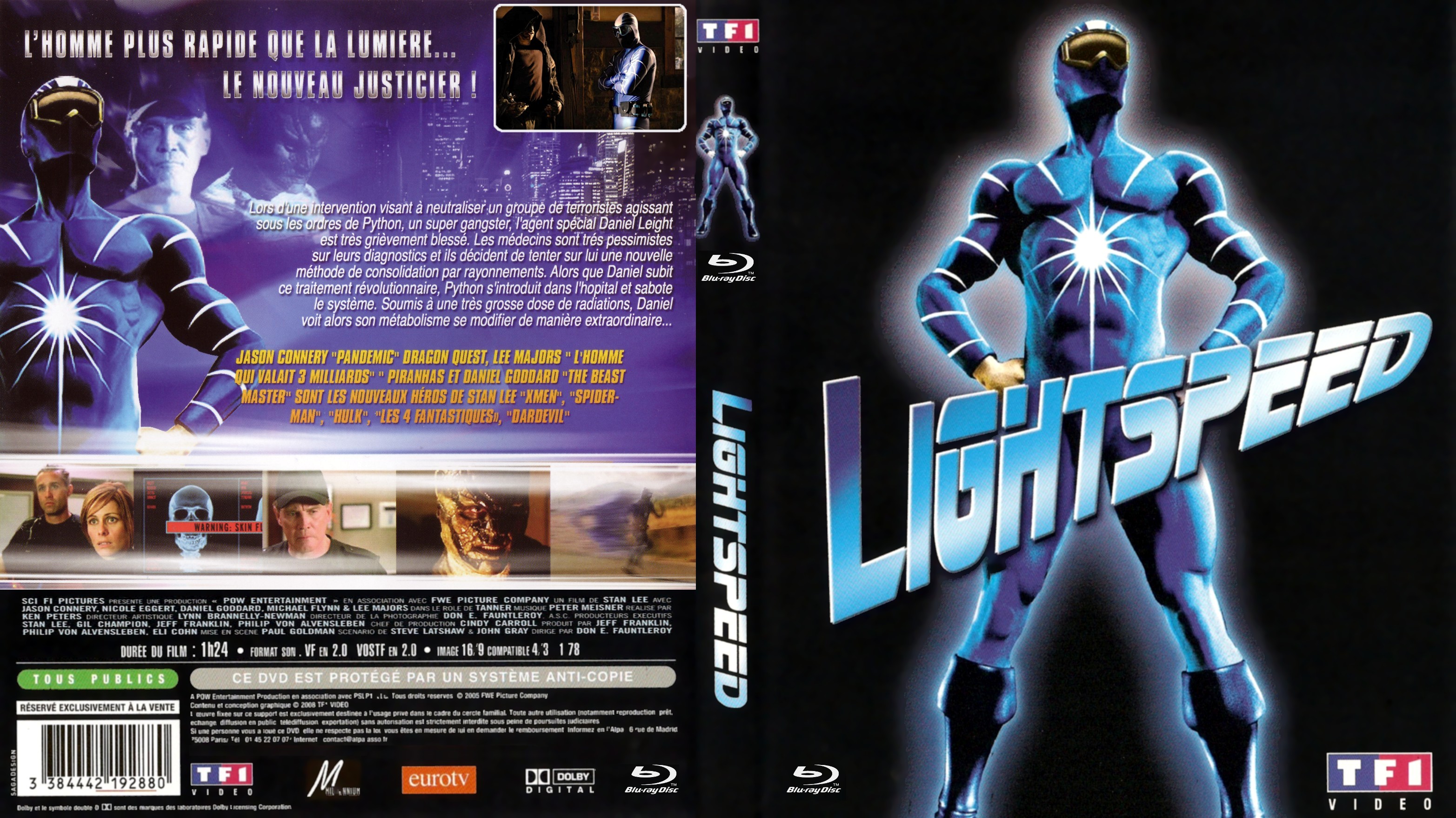 Jaquette DVD Lightspeed custom (BLU-RAY)