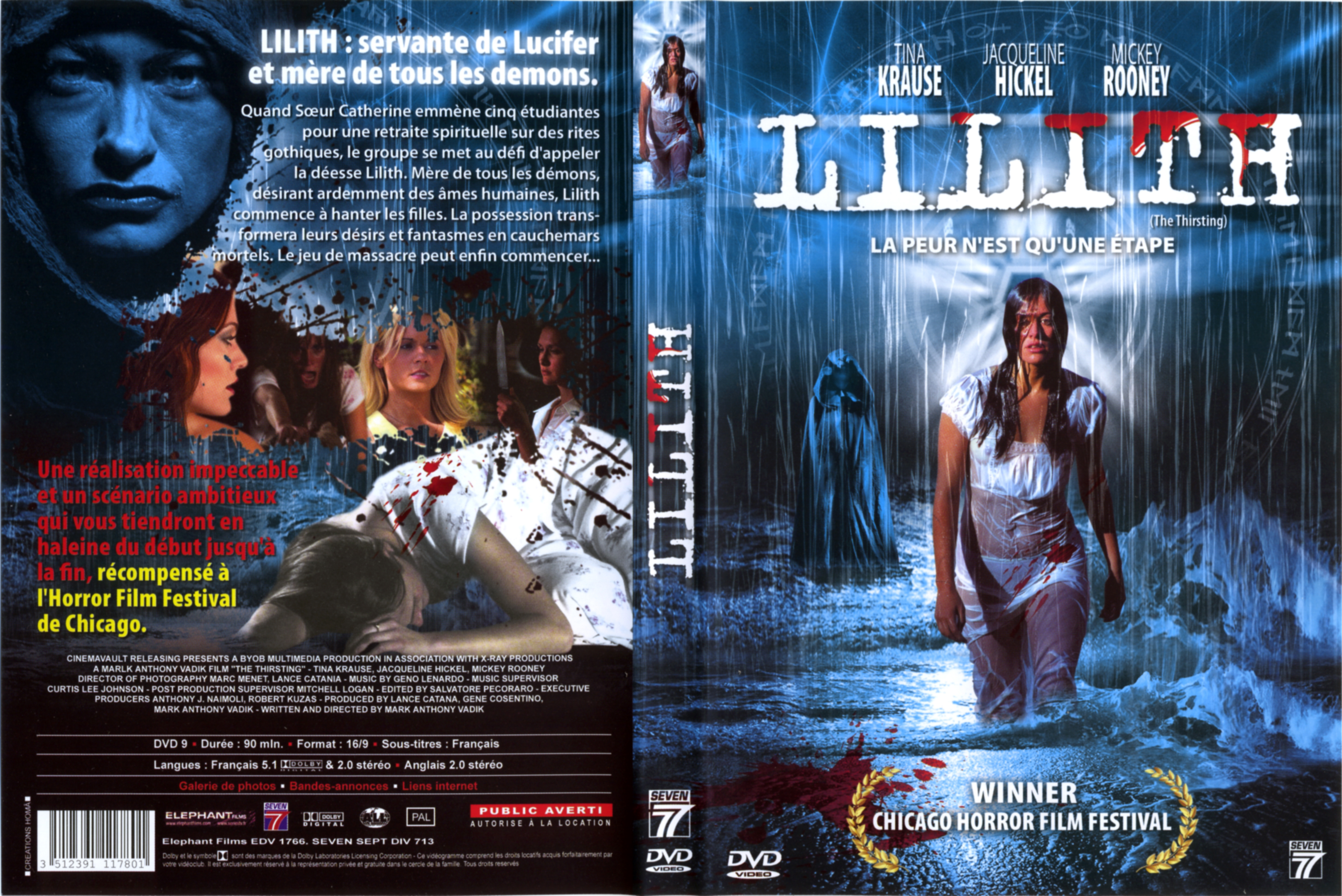 Jaquette DVD Lilith