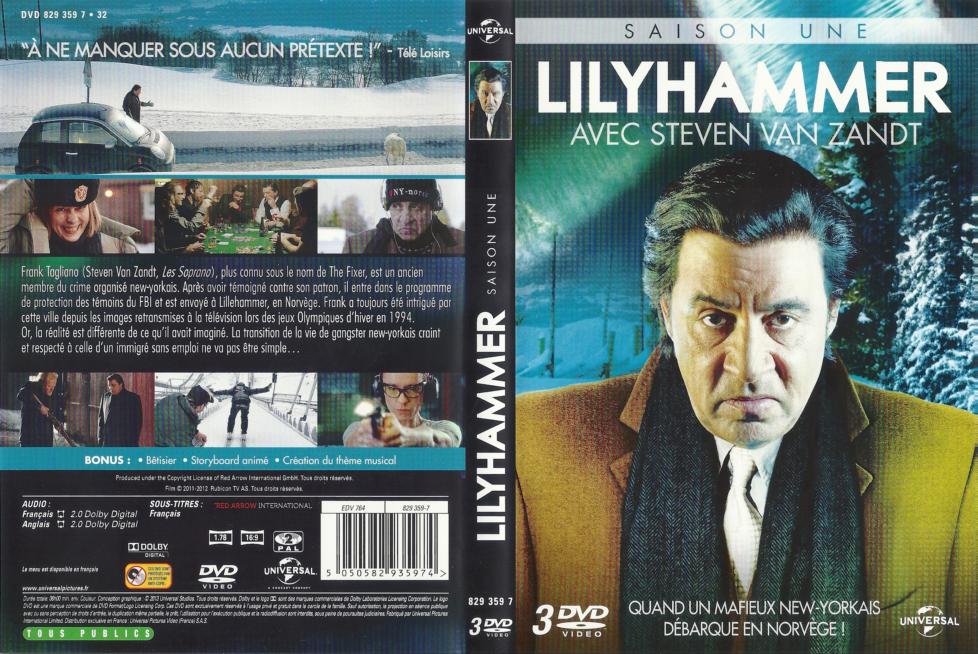 Jaquette DVD Lilyhammer Saison 1