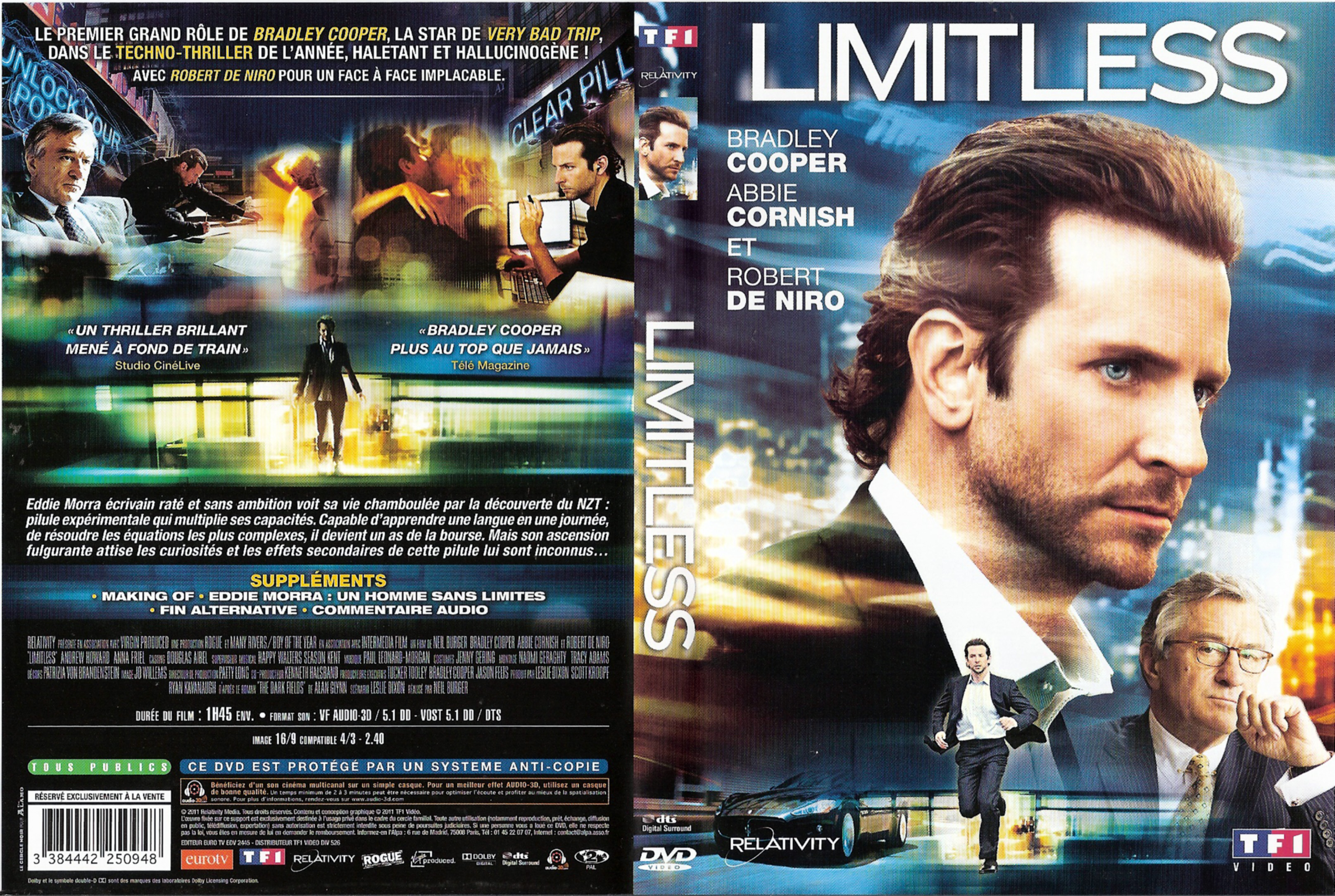 Jaquette DVD Limitless