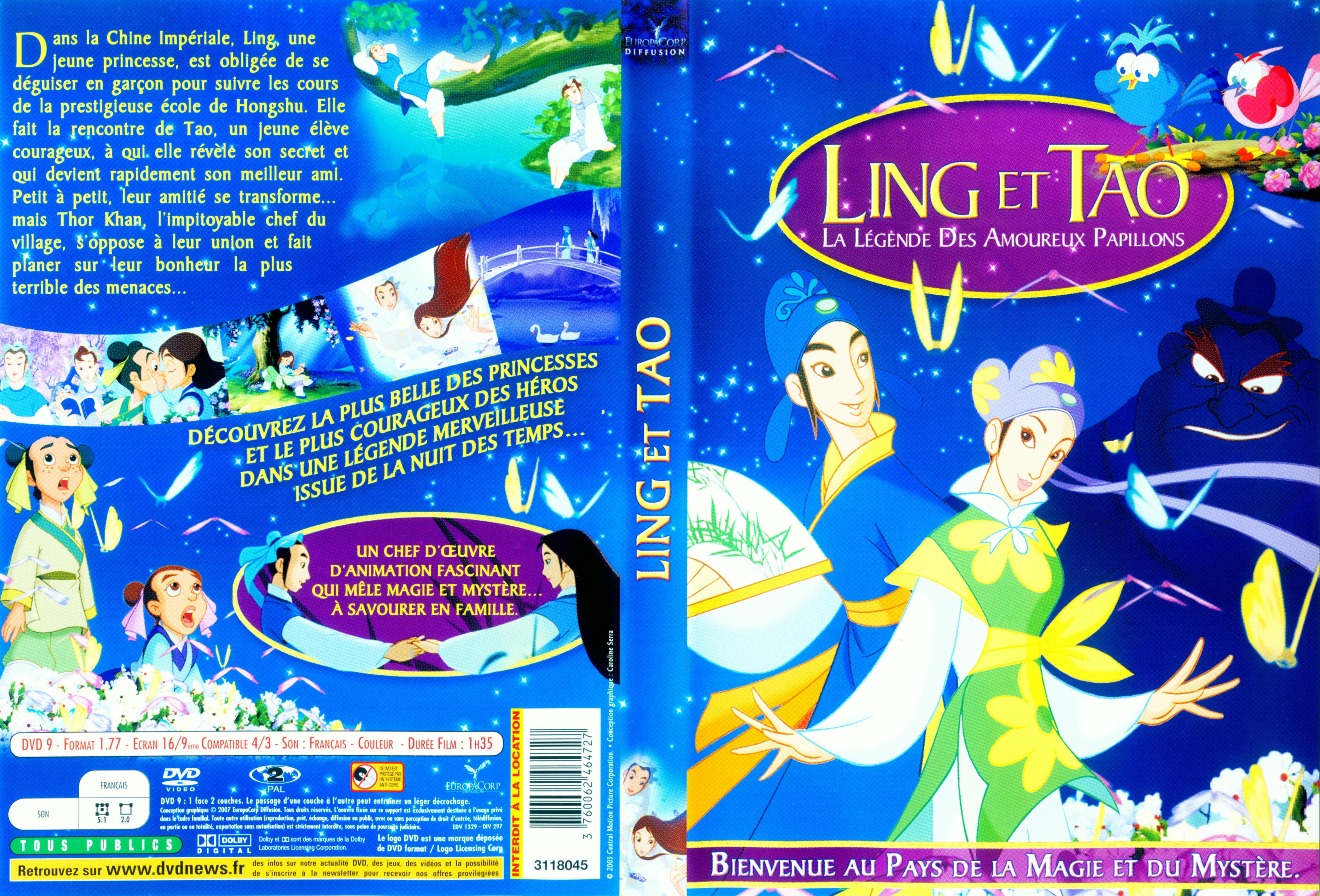 Jaquette DVD Ling et Tao