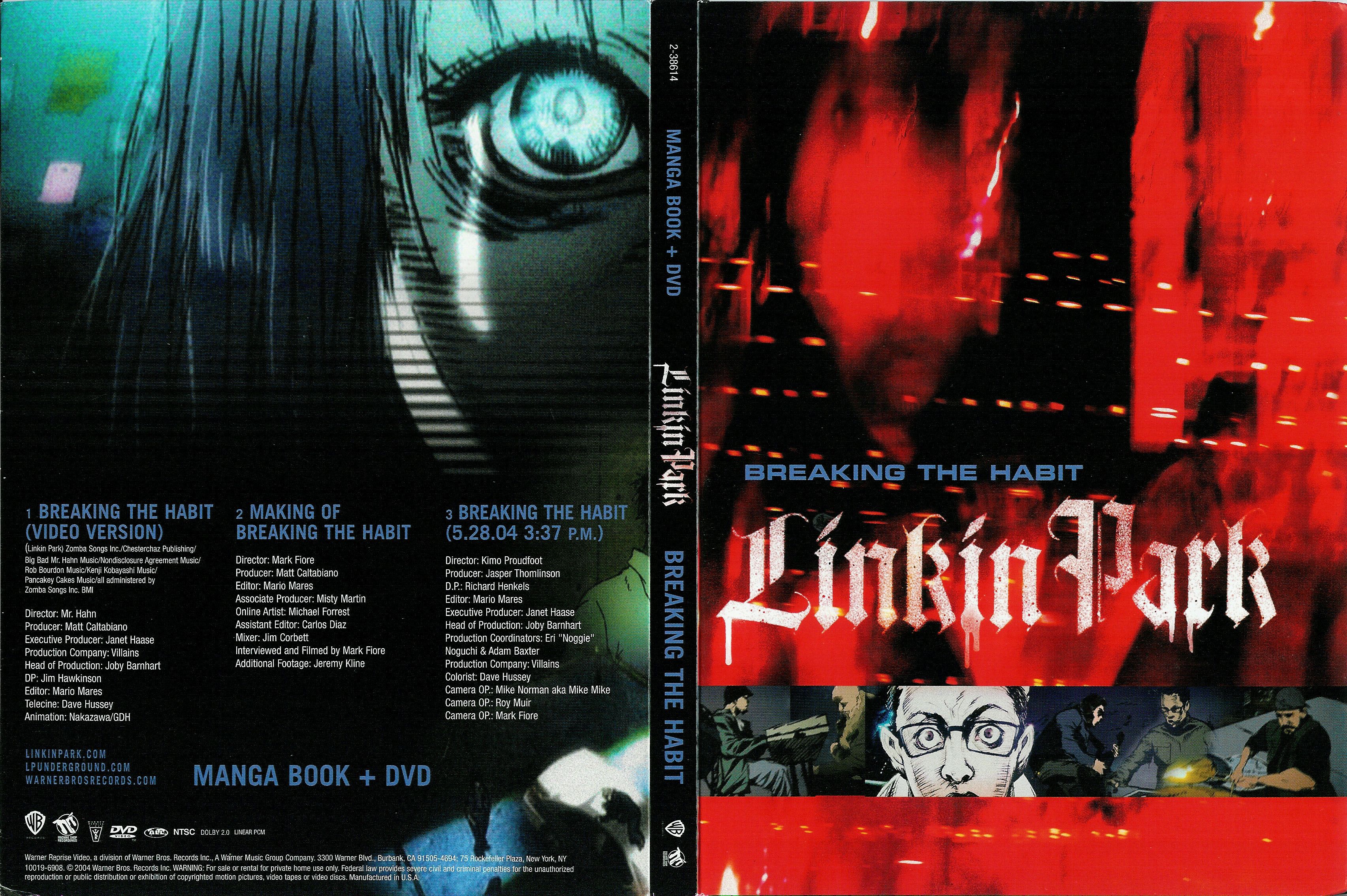 Jaquette DVD Linkin Park - Breaking the habit