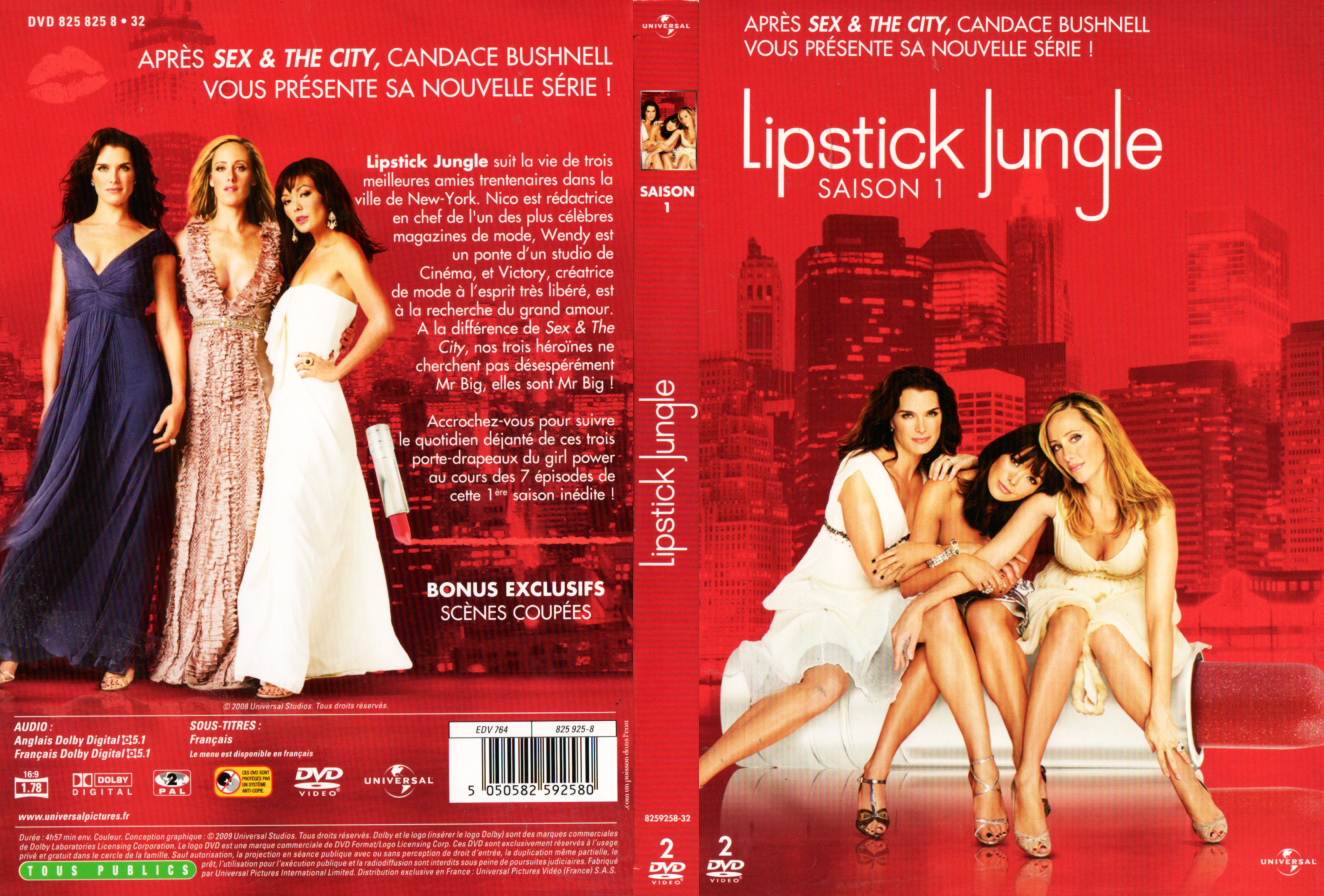 Jaquette DVD Lipstick jungle Saison 1