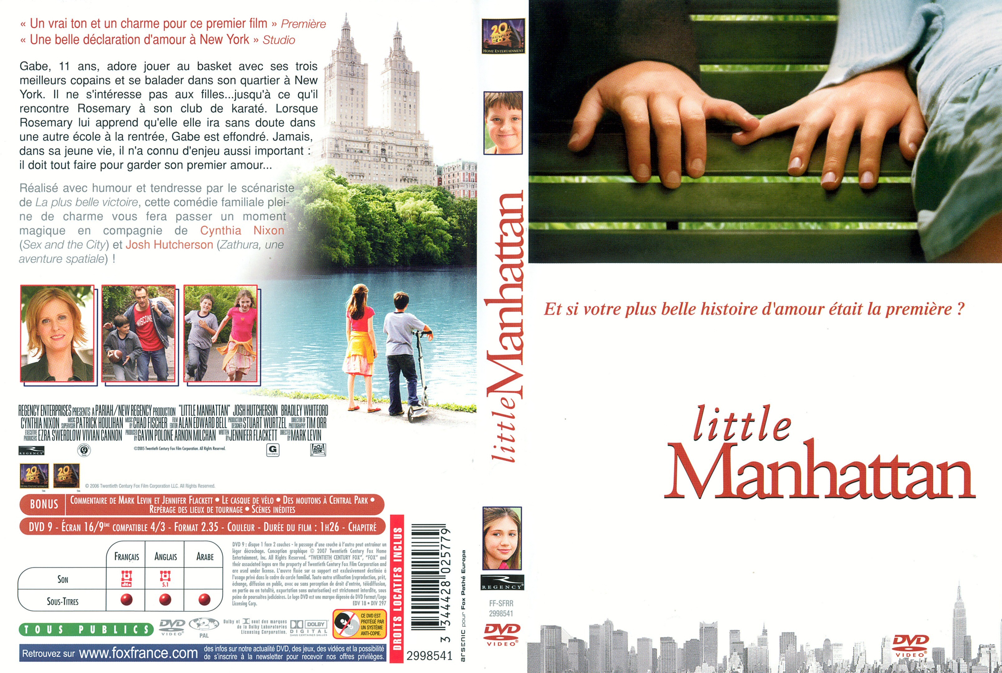 Jaquette DVD Little Manhattan