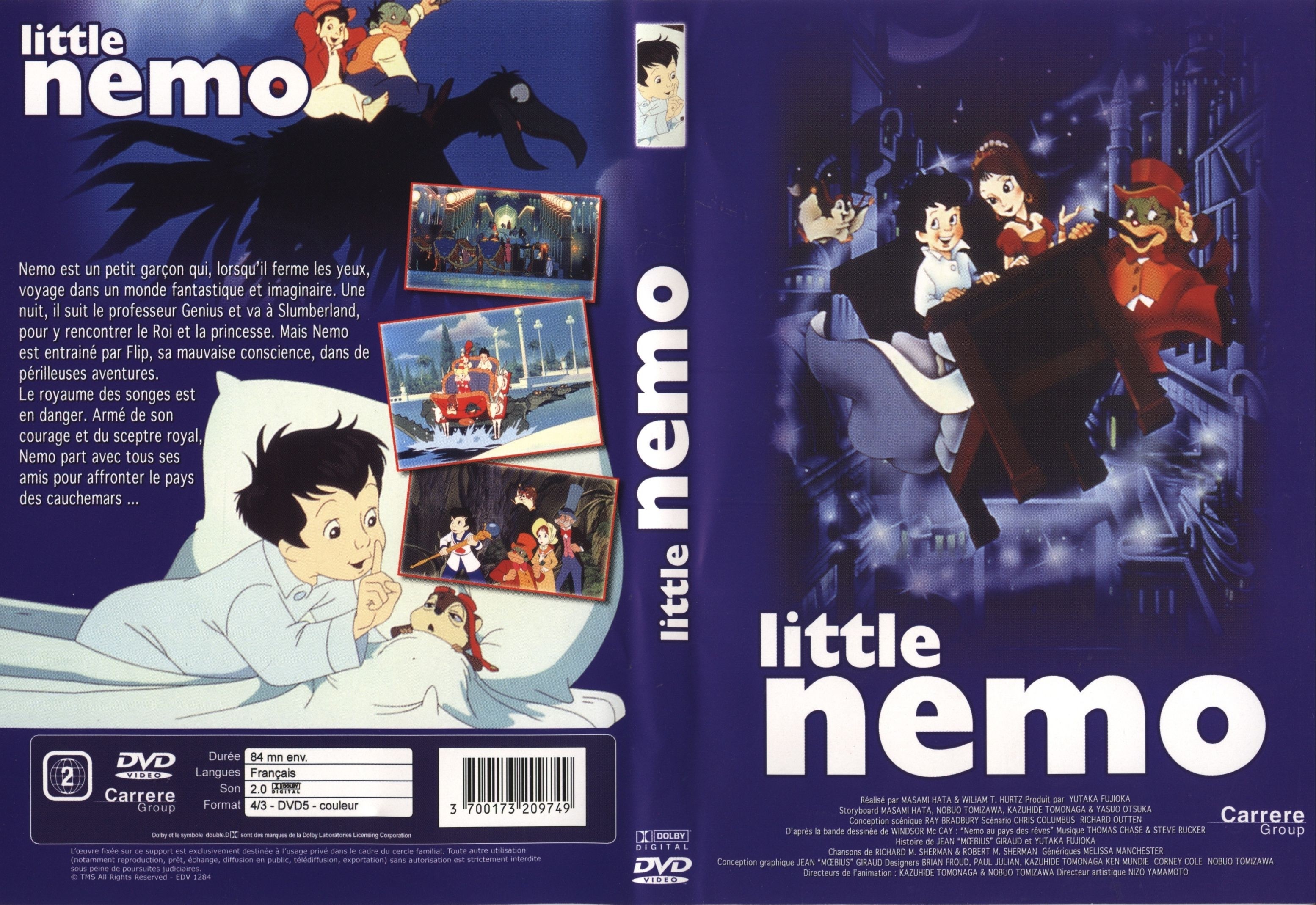 Jaquette DVD Little Nemo