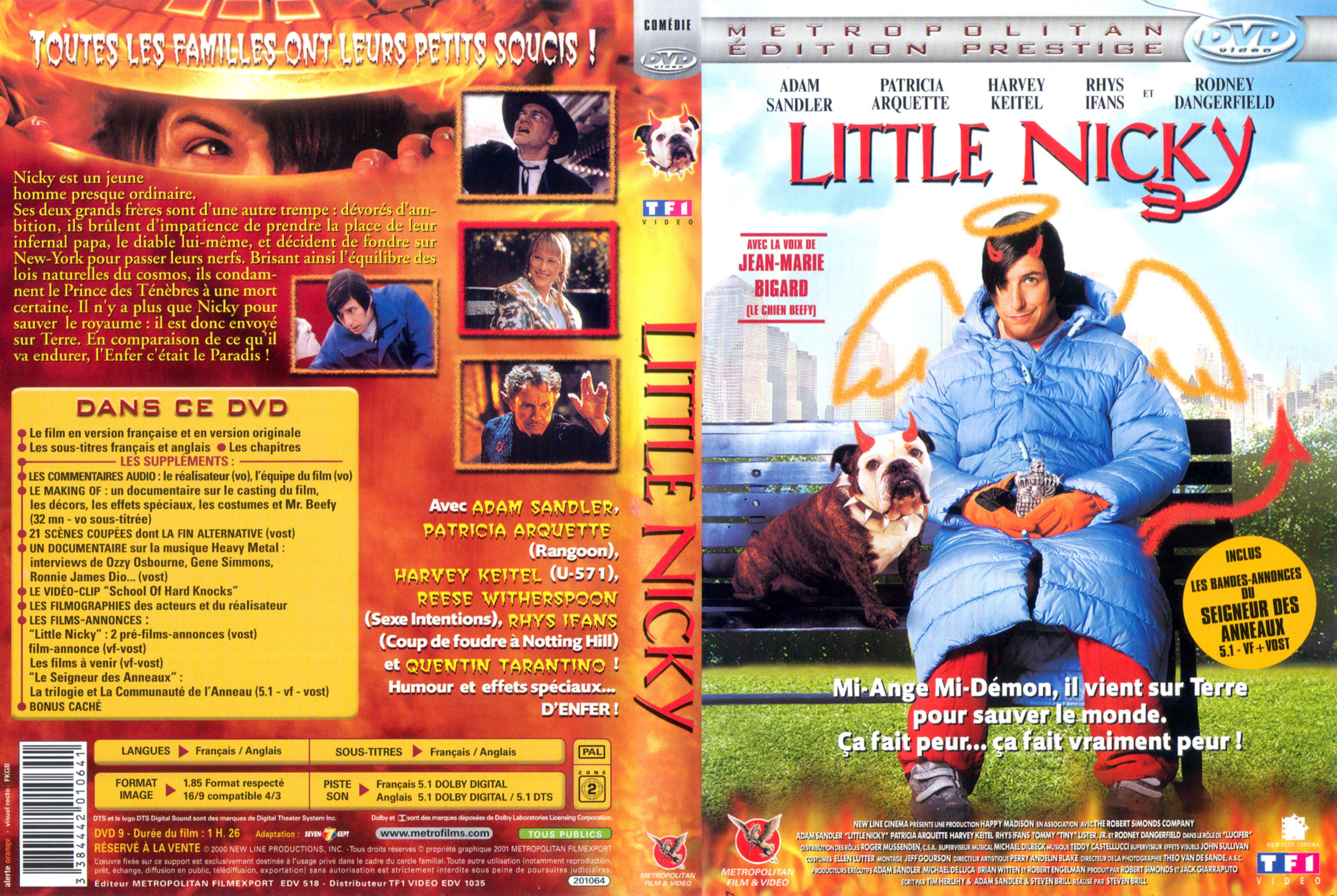 Jaquette DVD Little Nicky
