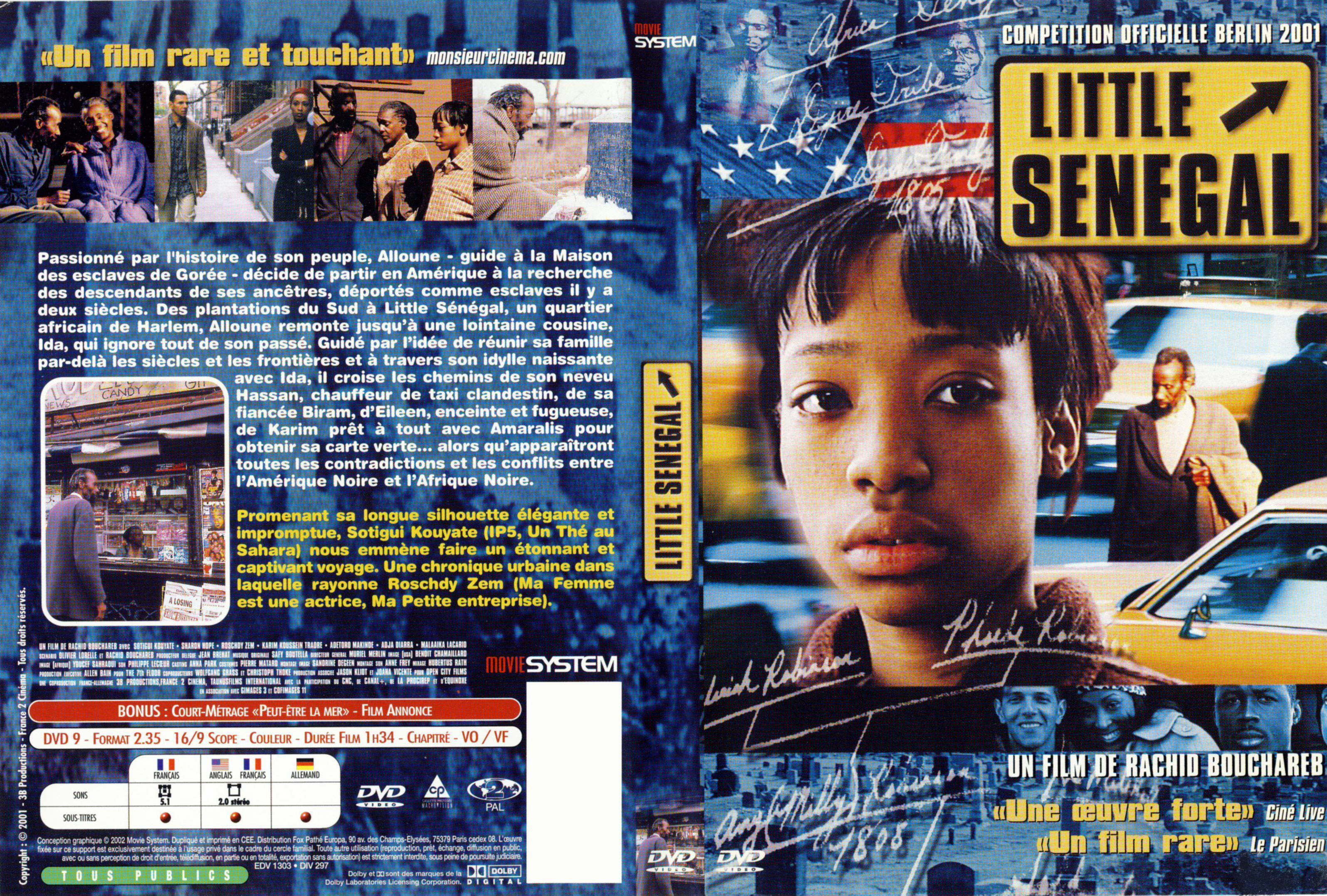 Jaquette DVD Little Senegal