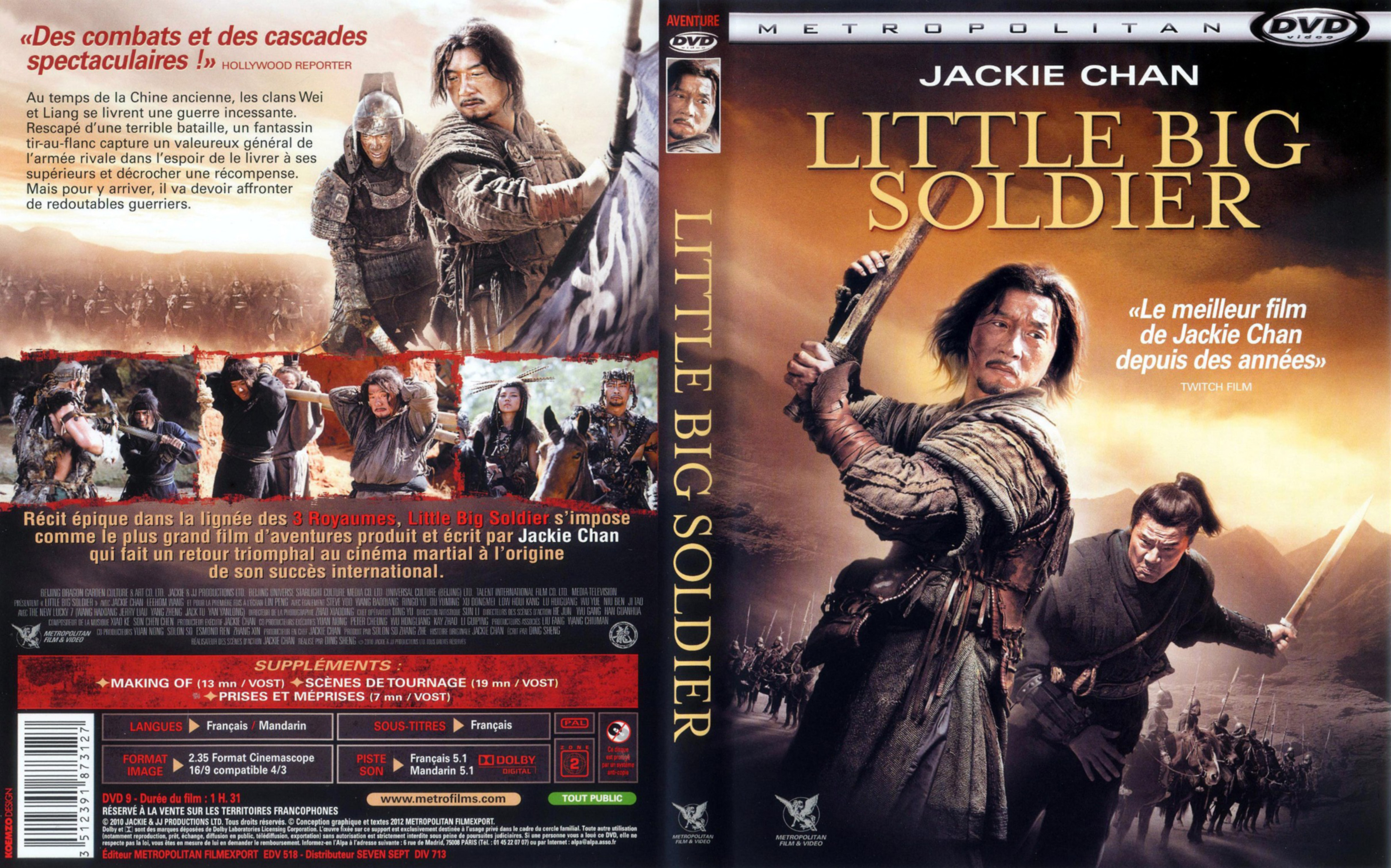 Jaquette DVD Little big soldier
