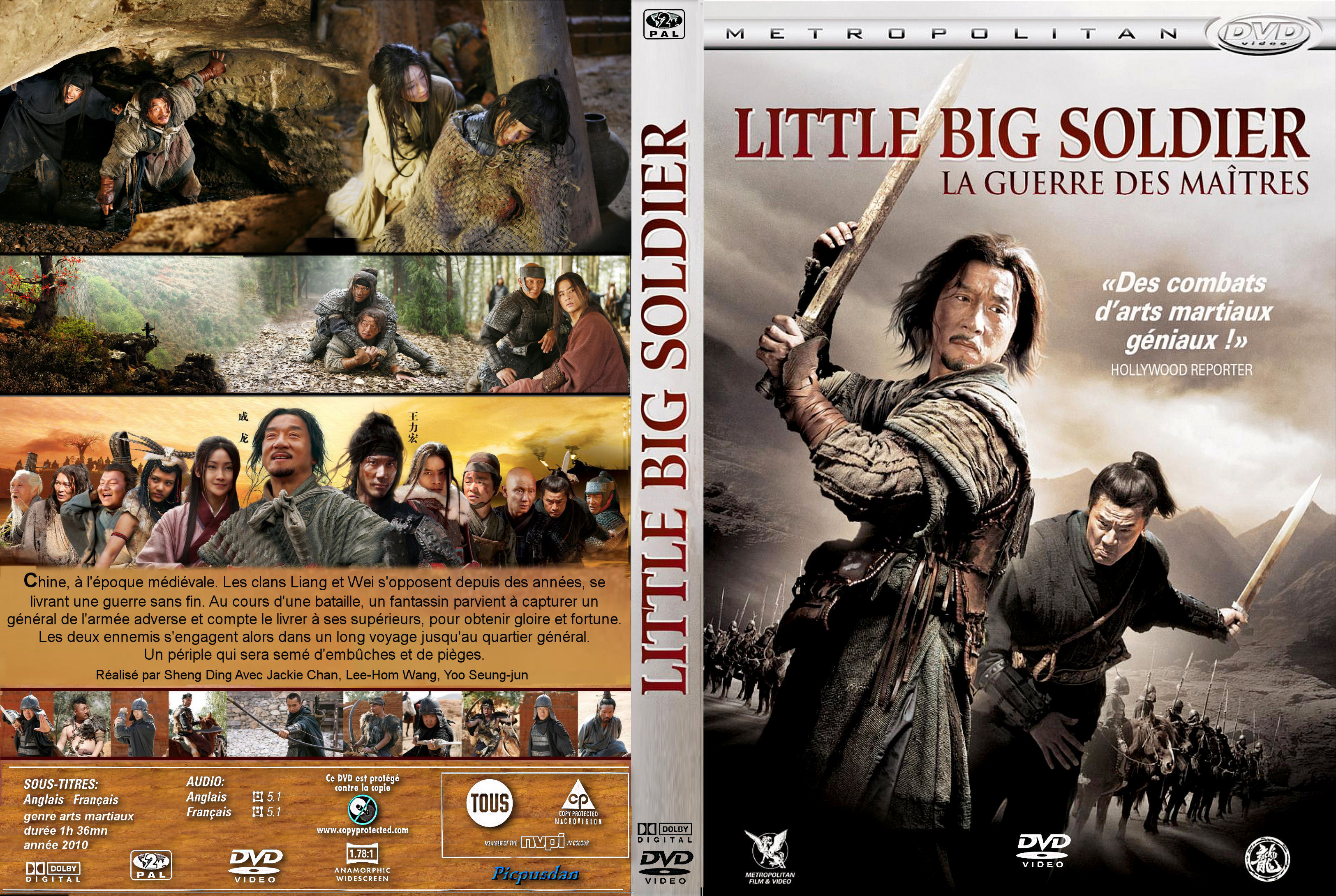 Jaquette DVD Little big soldier custom