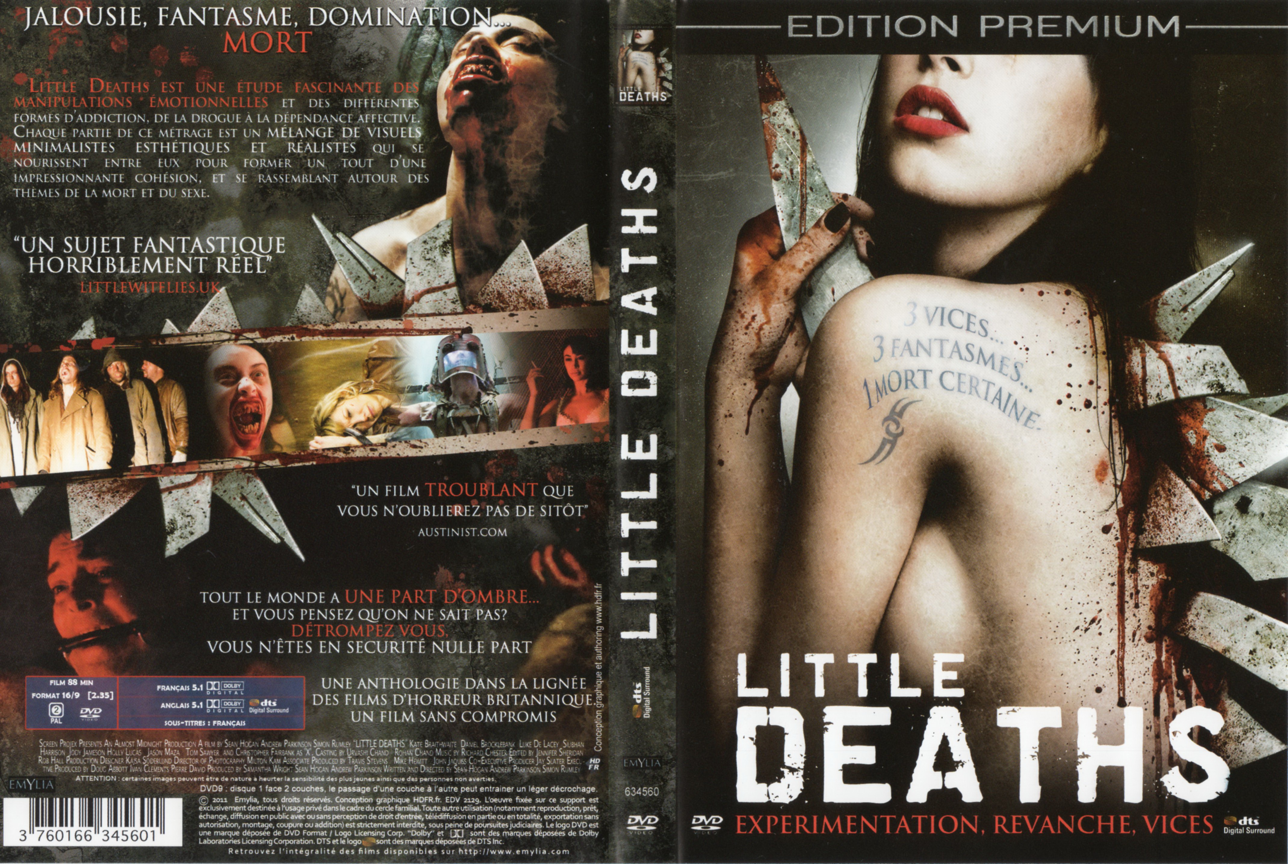 Jaquette DVD Little deaths
