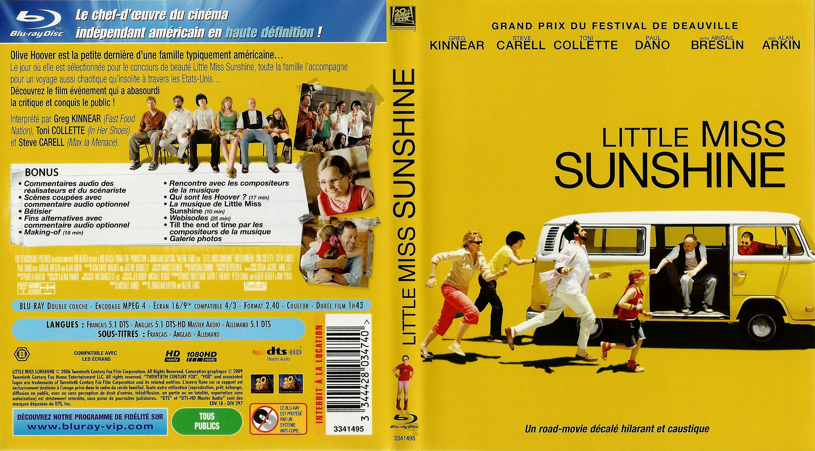 Jaquette DVD Little miss sunshine (BLU-RAY)