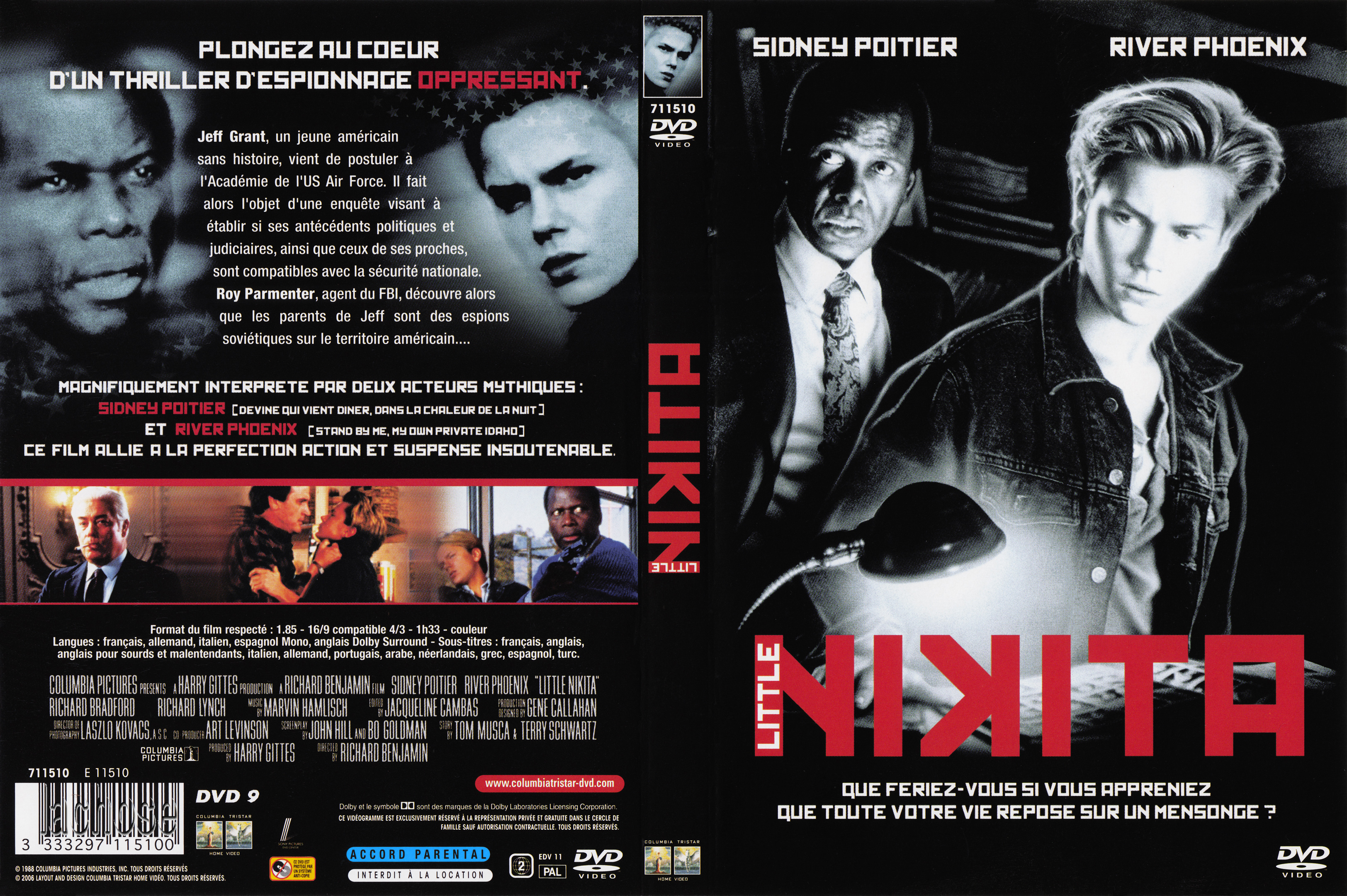 Jaquette DVD Little nikita