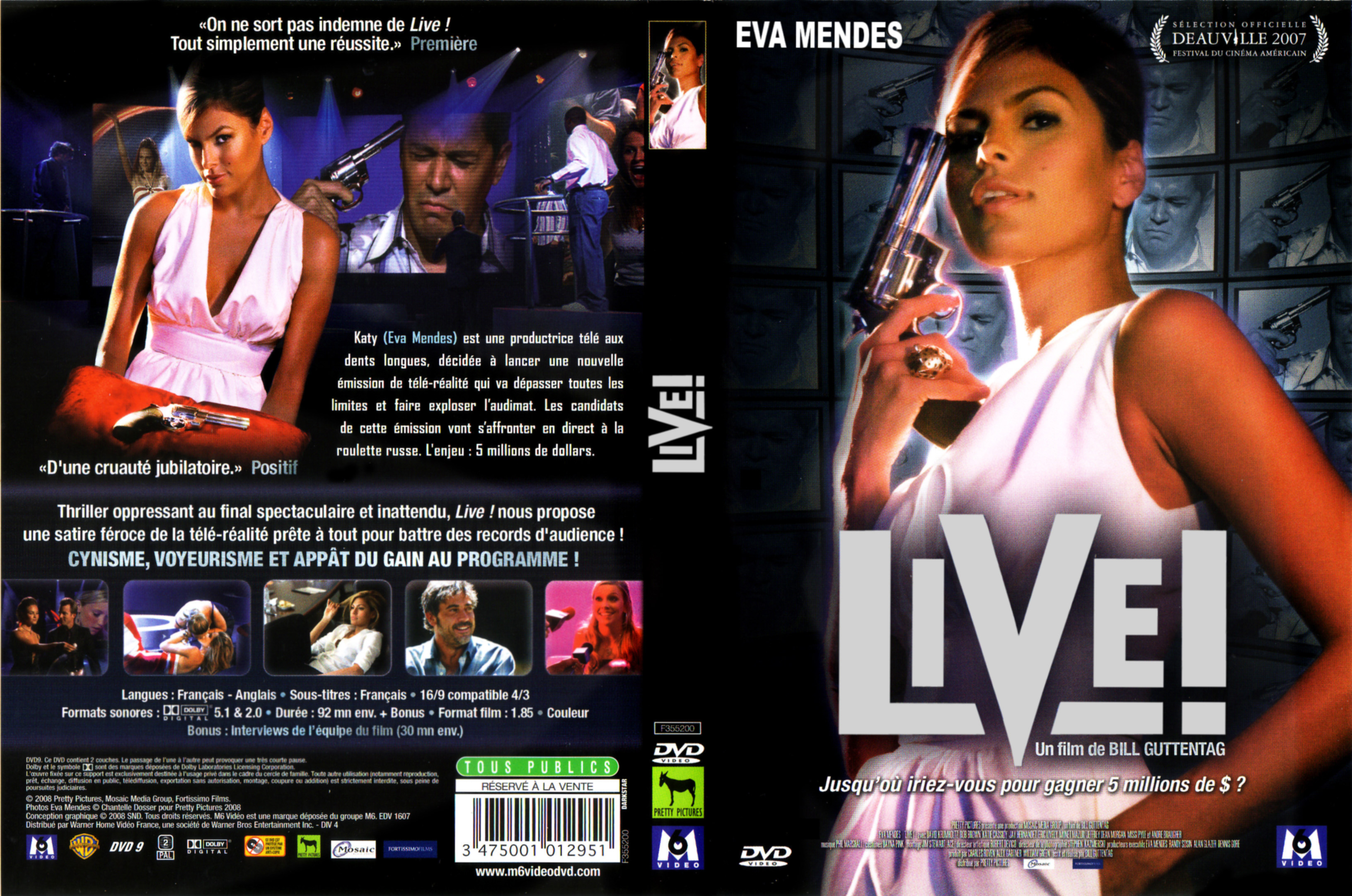 Jaquette DVD Live