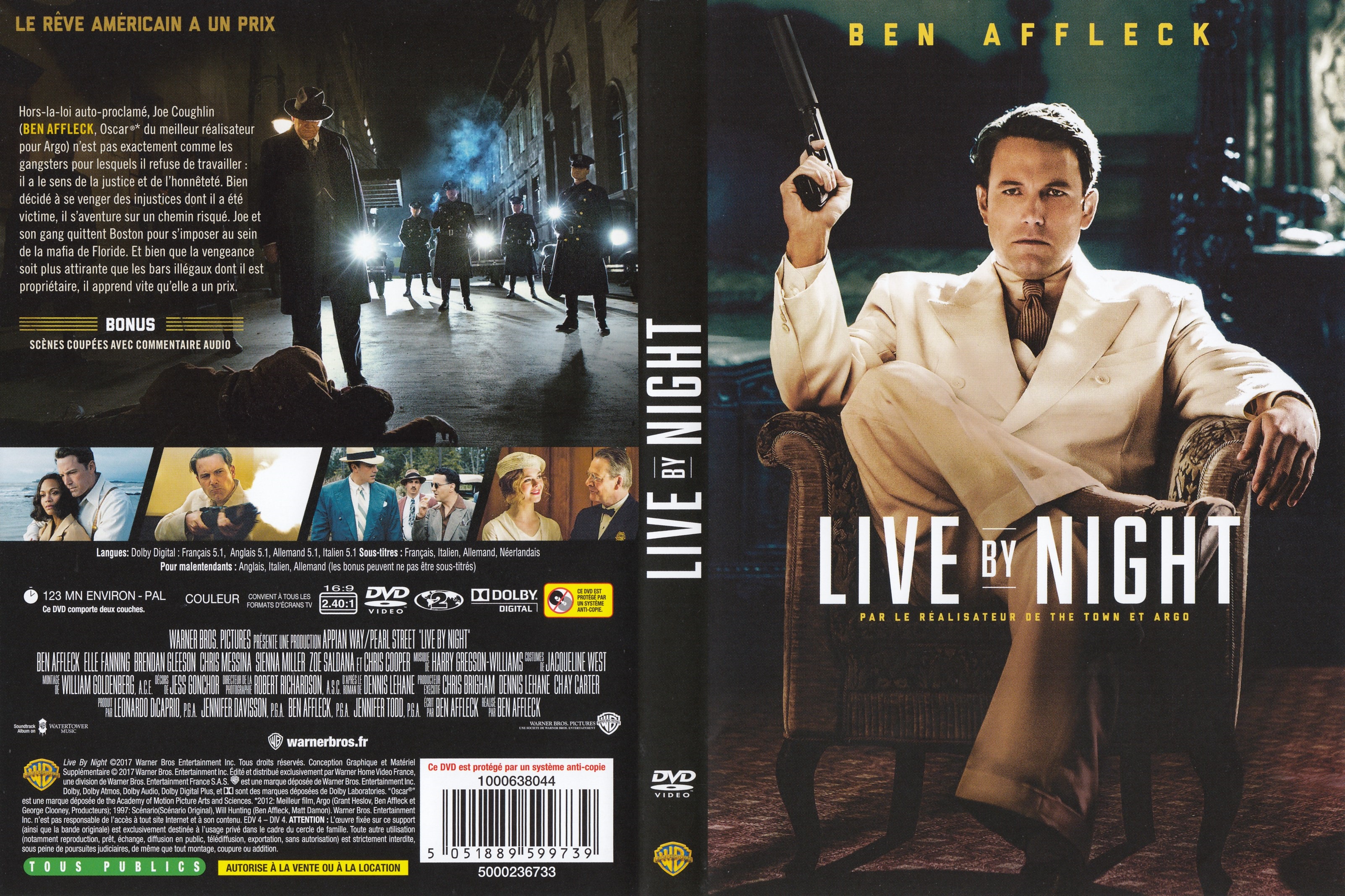 Jaquette DVD Live By Night