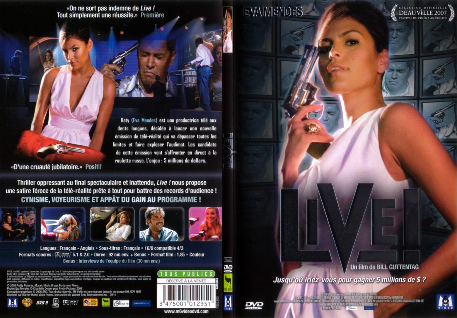 Jaquette DVD Live - SLIM