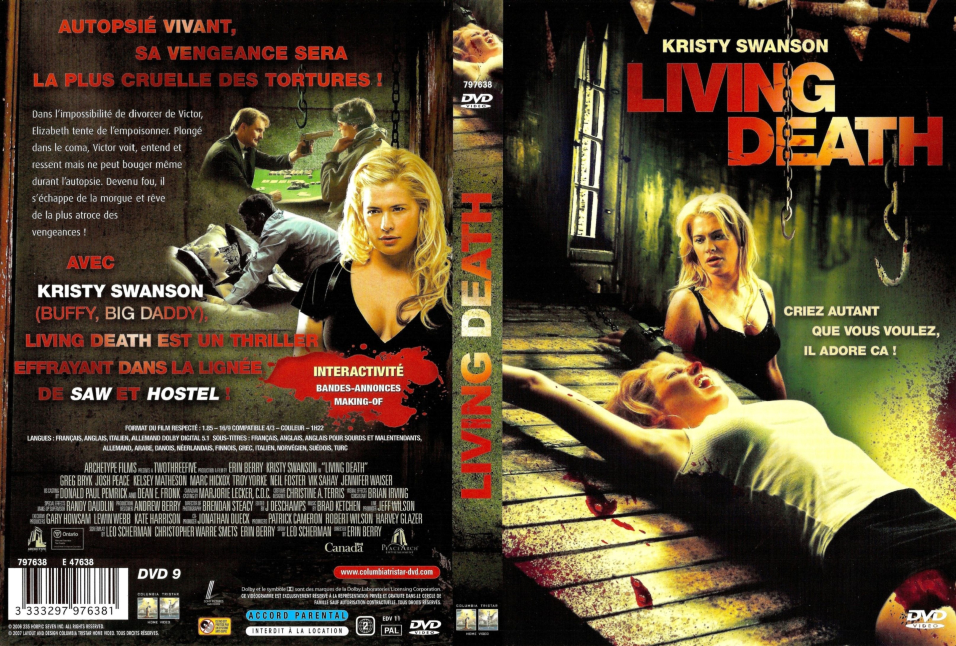 Jaquette DVD Living death