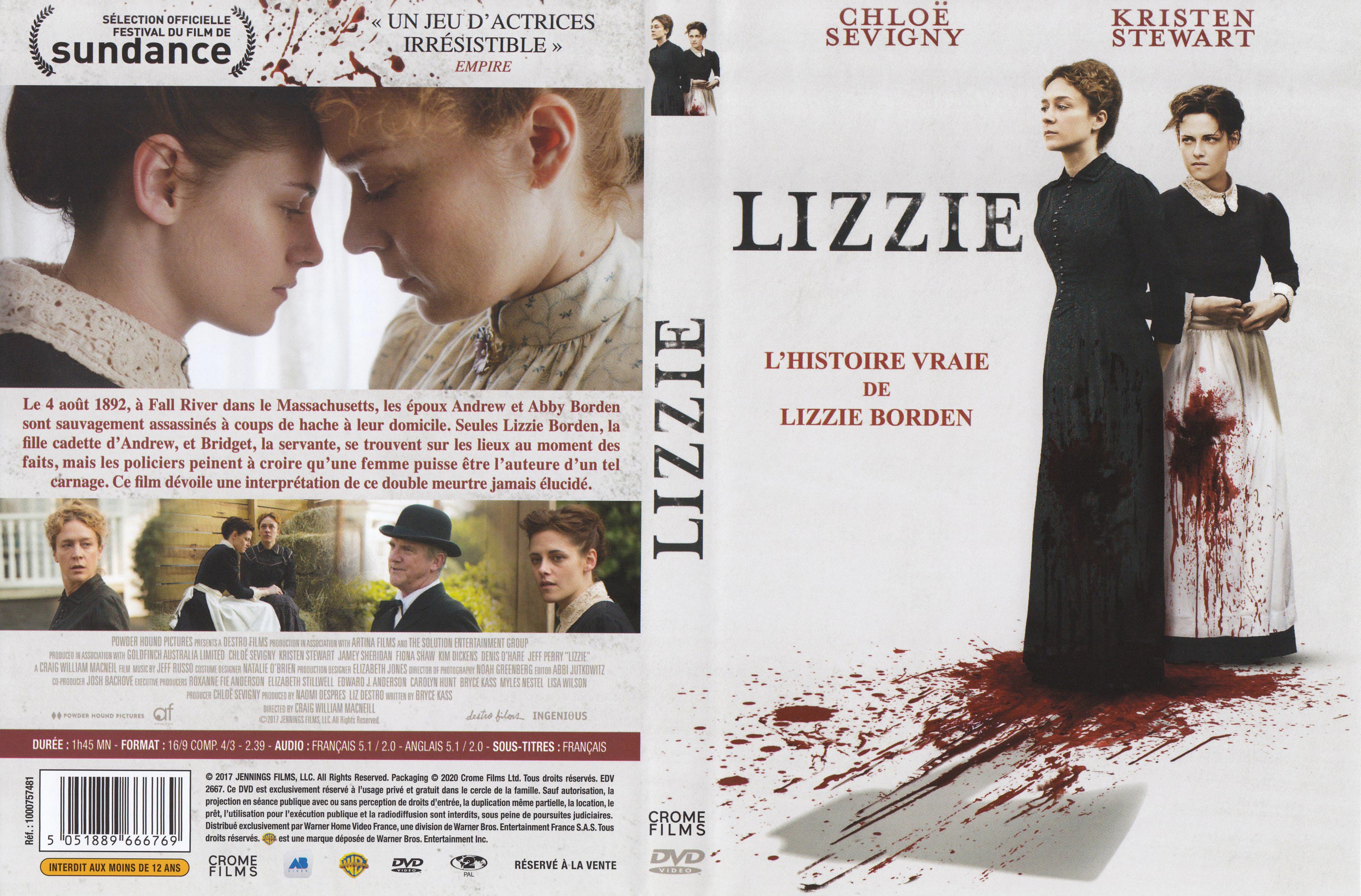 Jaquette DVD Lizzie