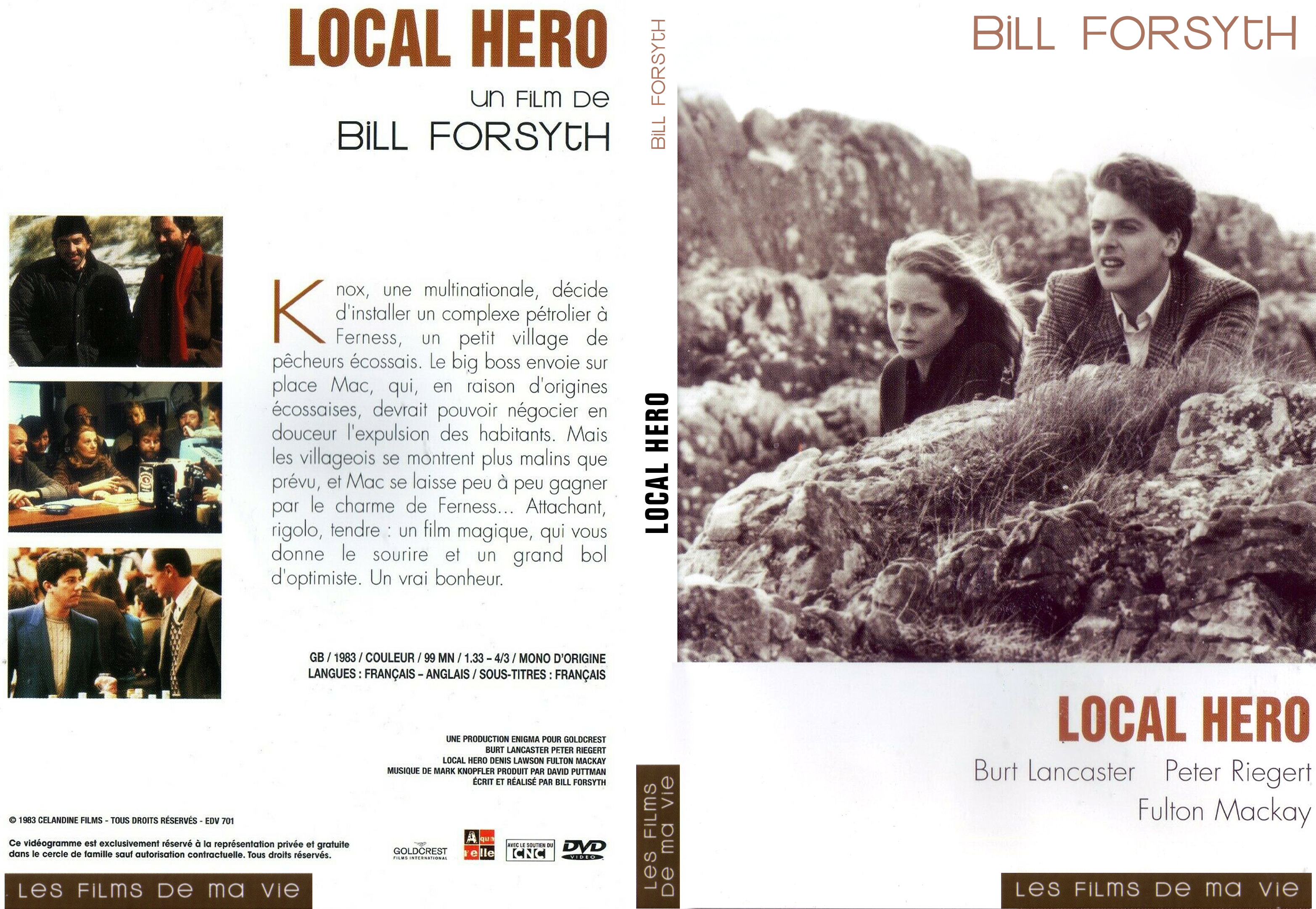 Jaquette DVD Local Hero