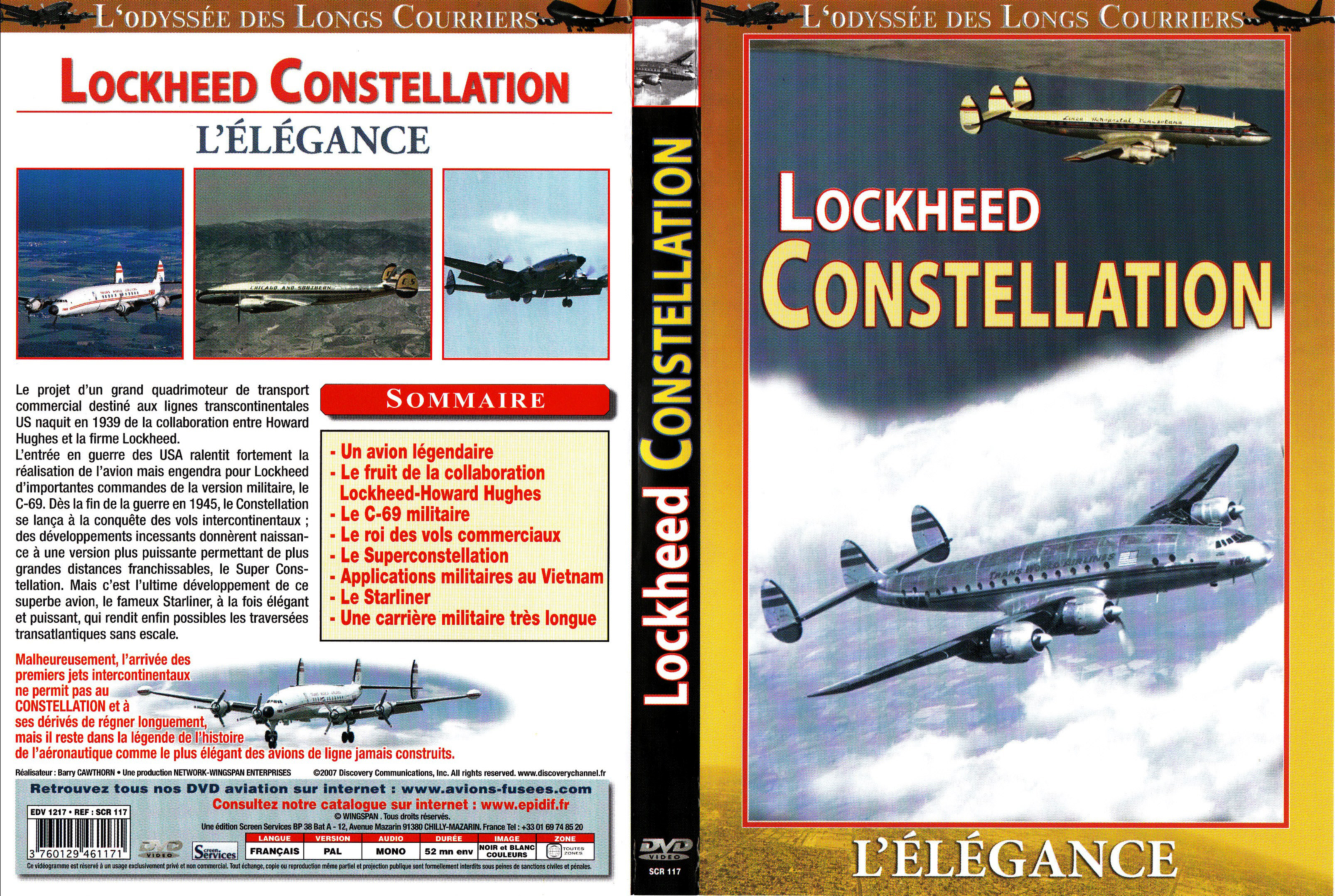 Jaquette DVD Lockheed Constellation