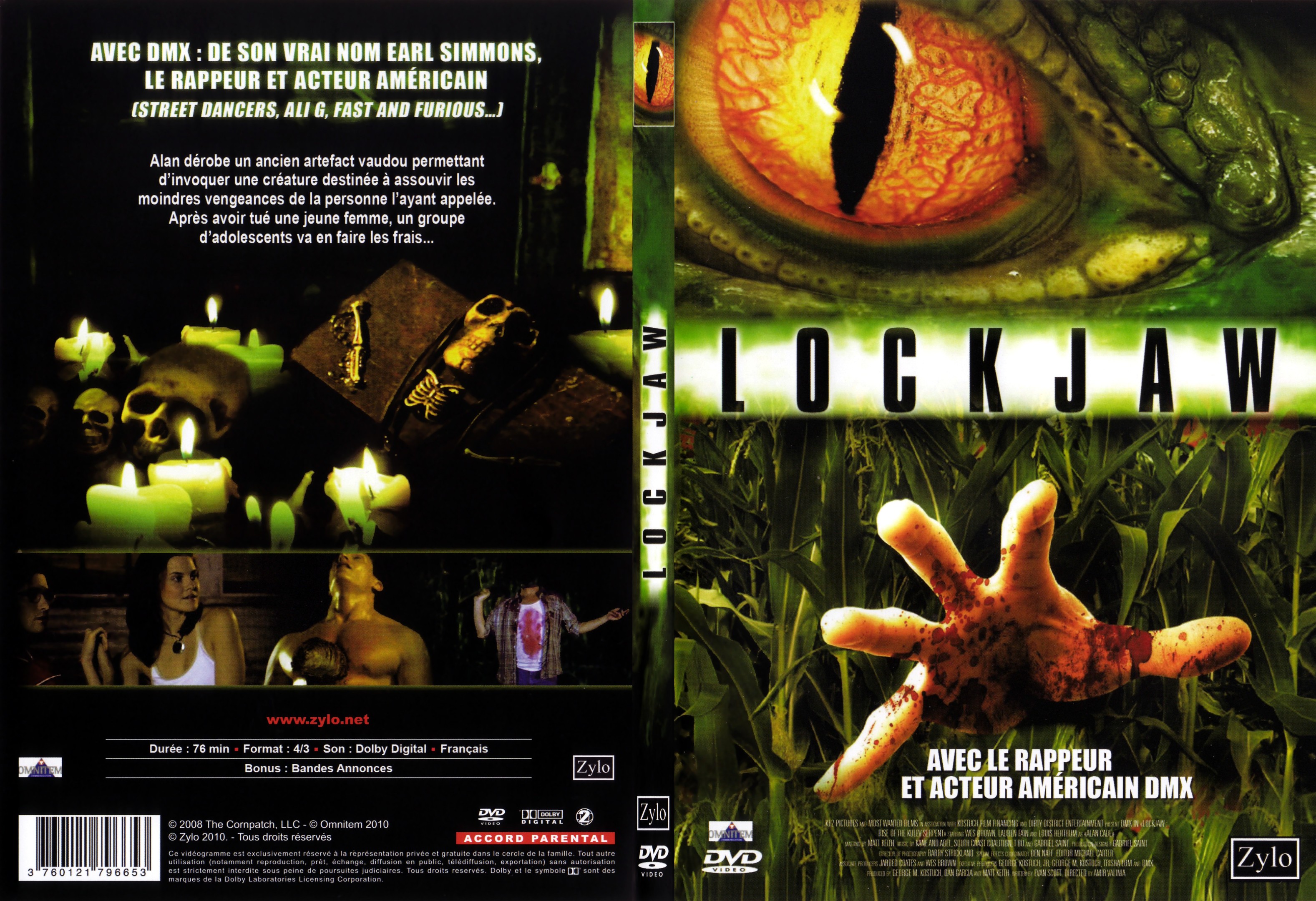 Jaquette DVD Lockjaw - SLIM