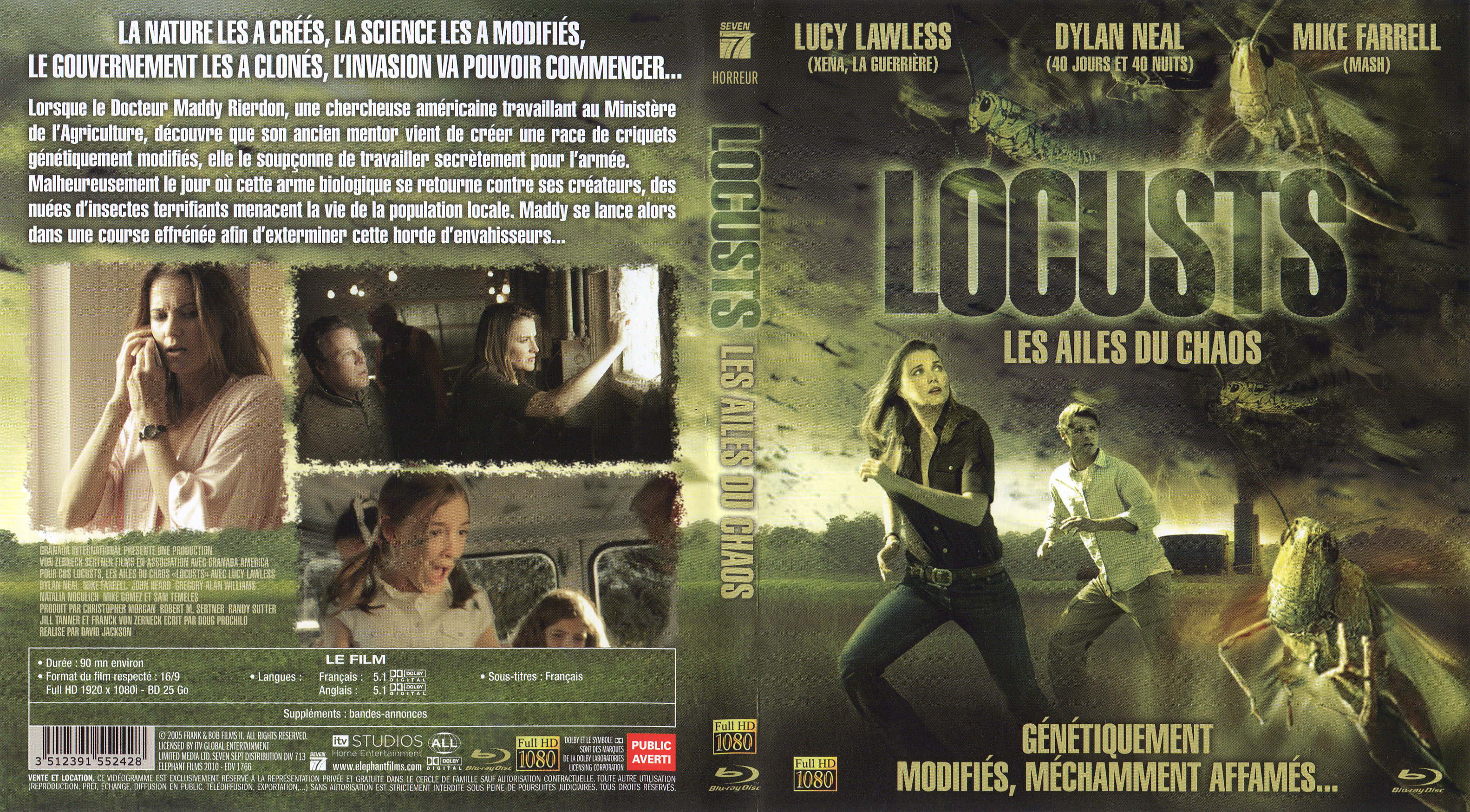 Jaquette DVD Locusts (BLU-RAY)