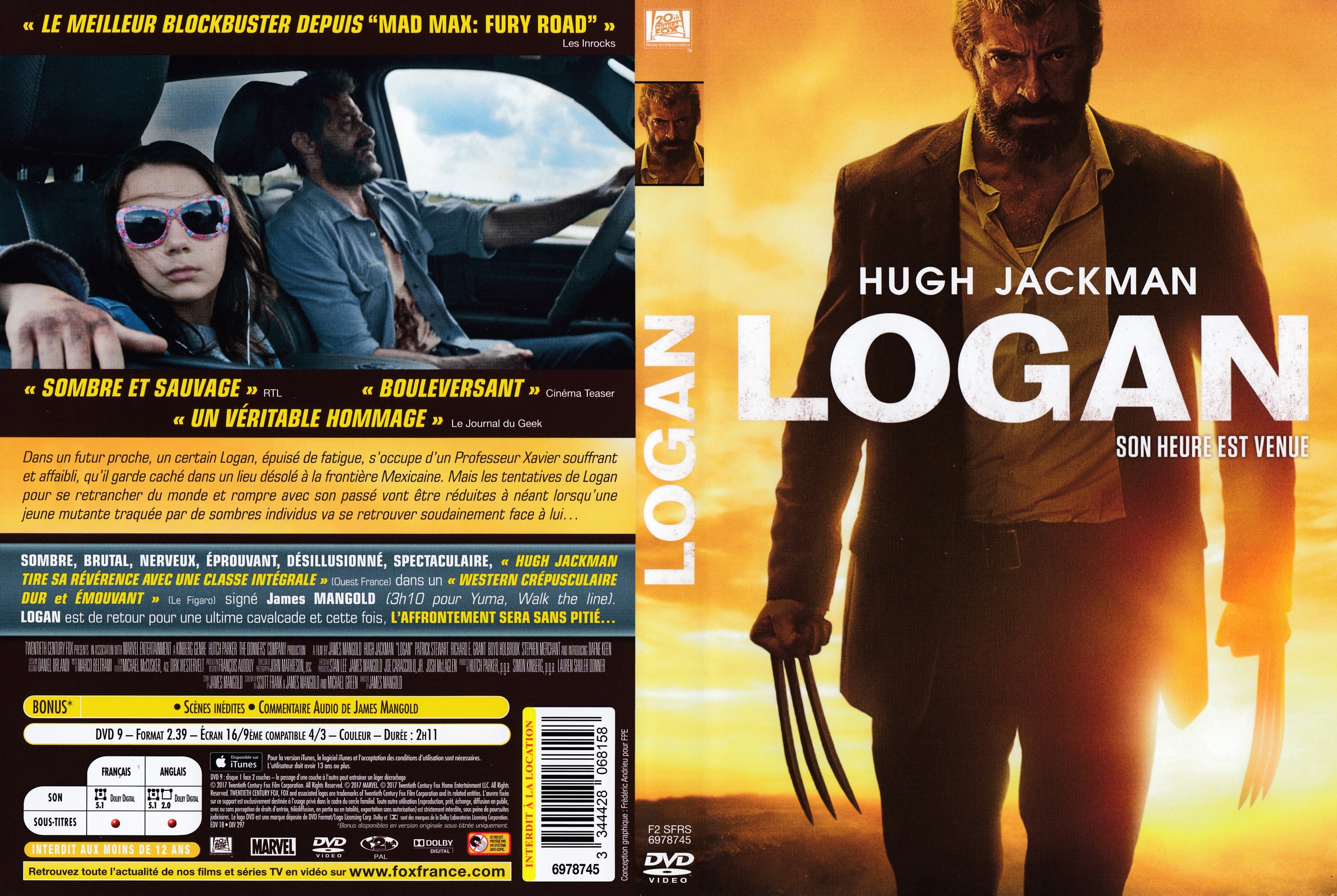 Jaquette DVD Logan