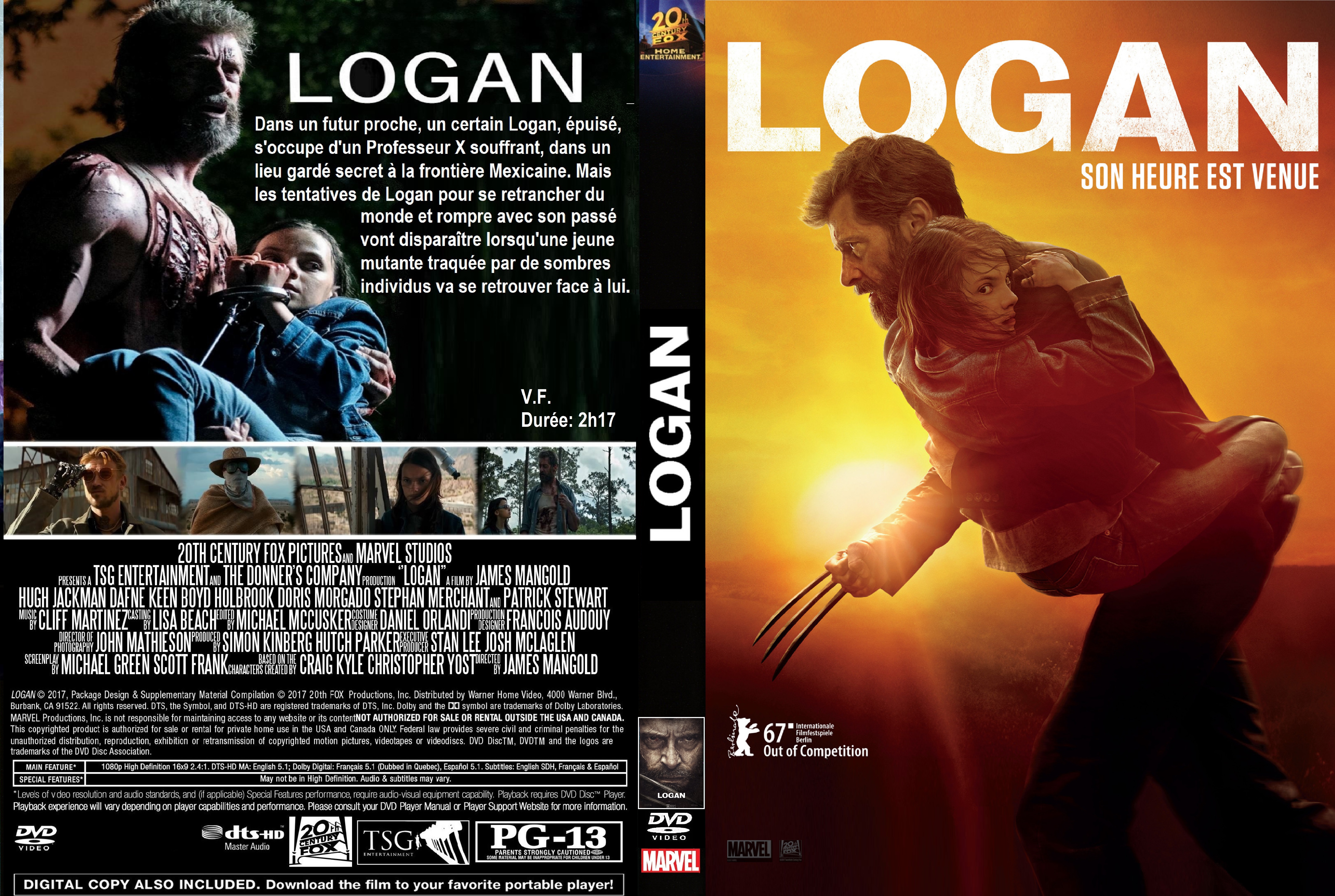 Jaquette DVD Logan custom v2