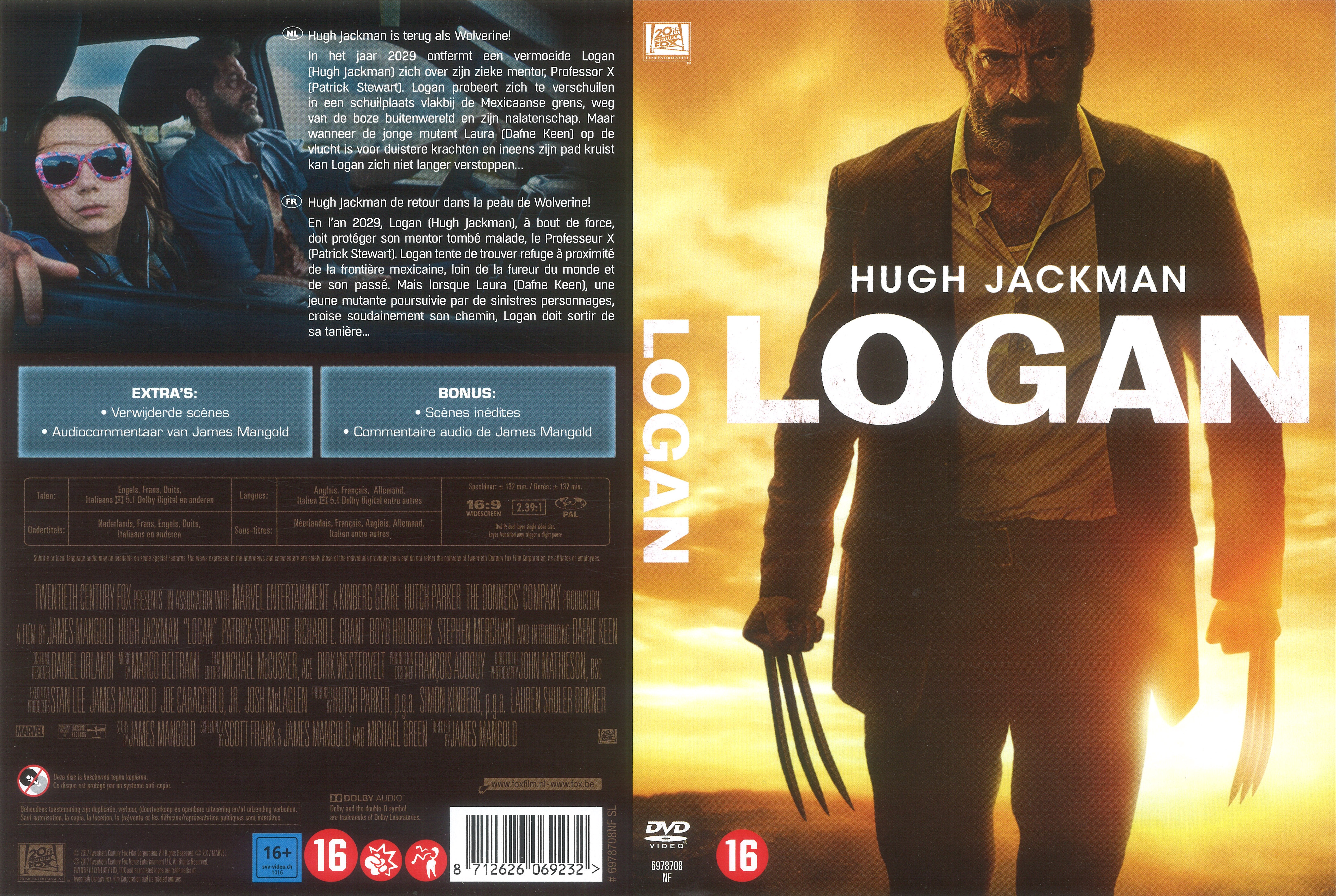 Jaquette DVD Logan v2