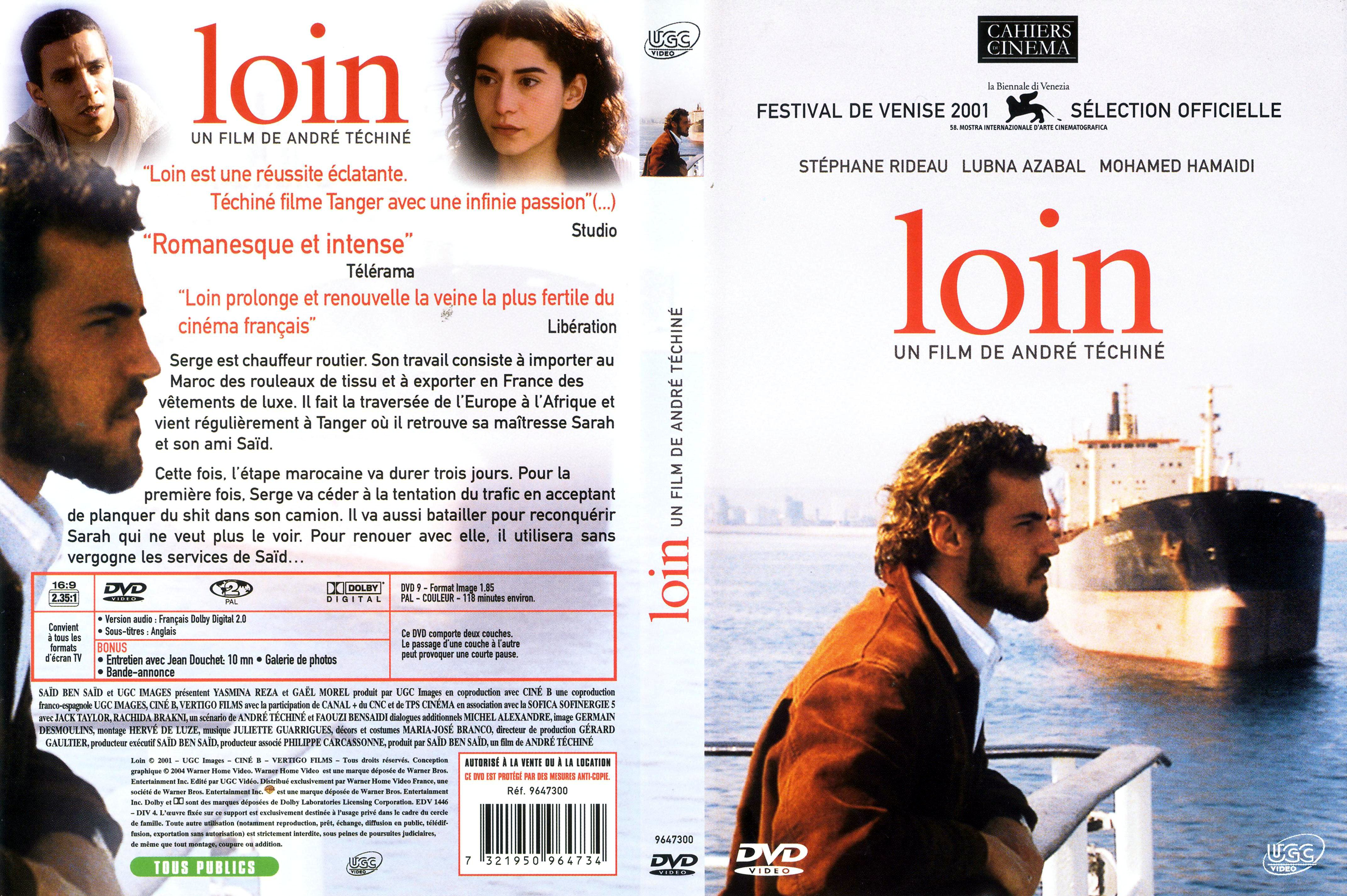 Jaquette DVD Loin