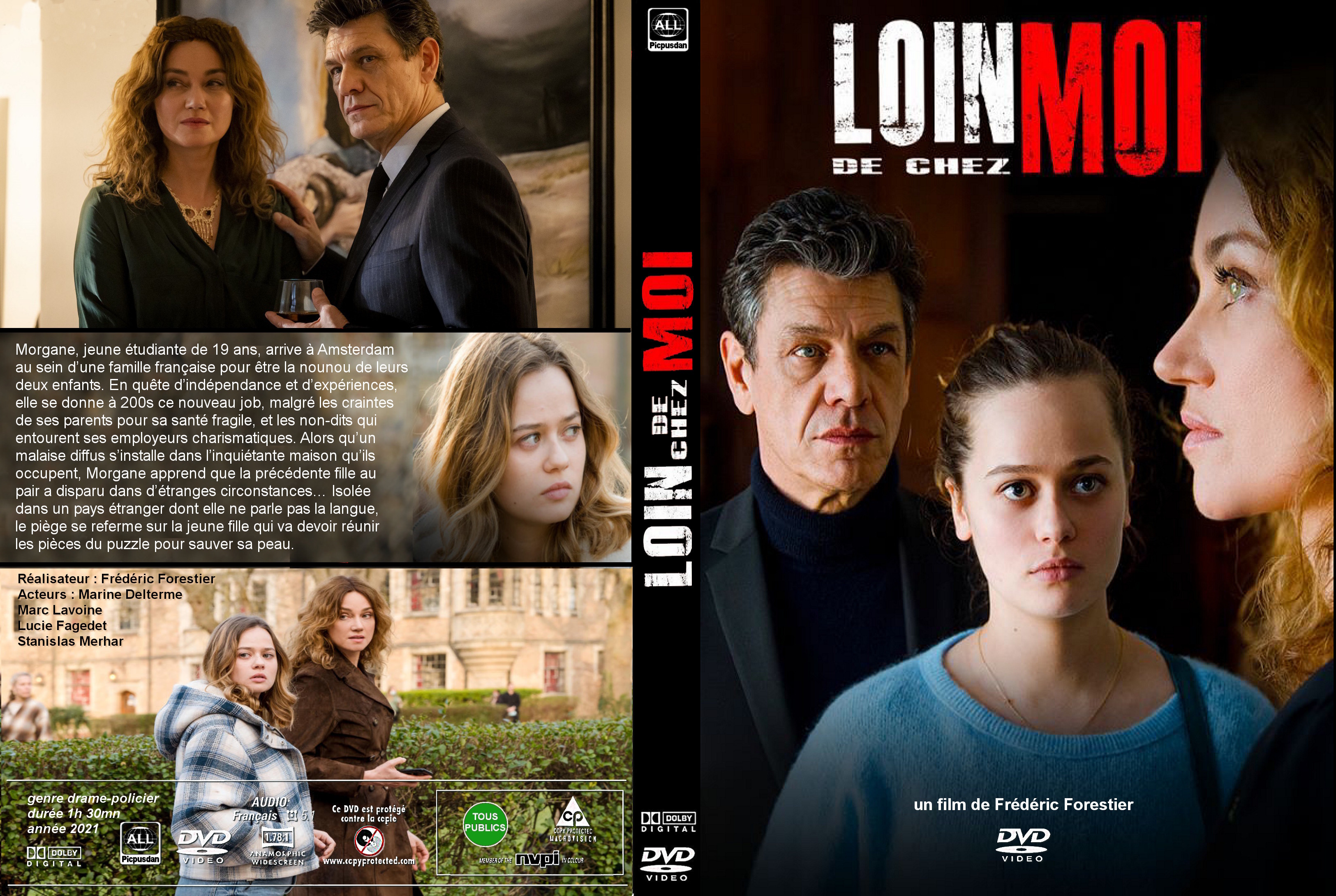 Jaquette DVD Loin de chez moi custom