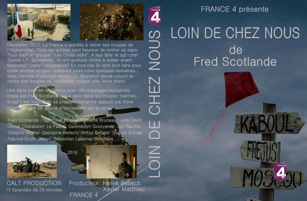 Jaquette DVD Loin de chez nous custom