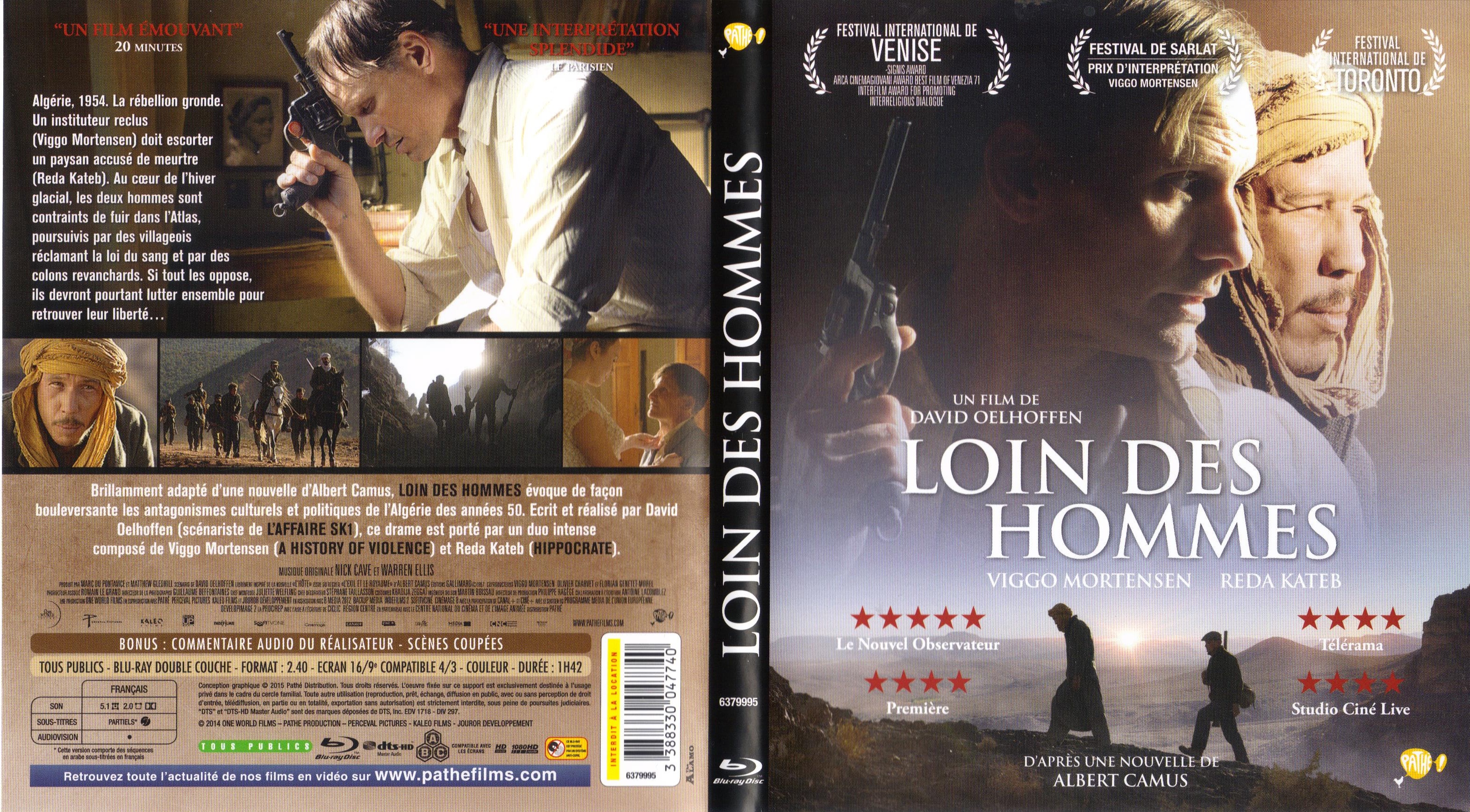 Jaquette DVD Loin des hommes (BLU-RAY)