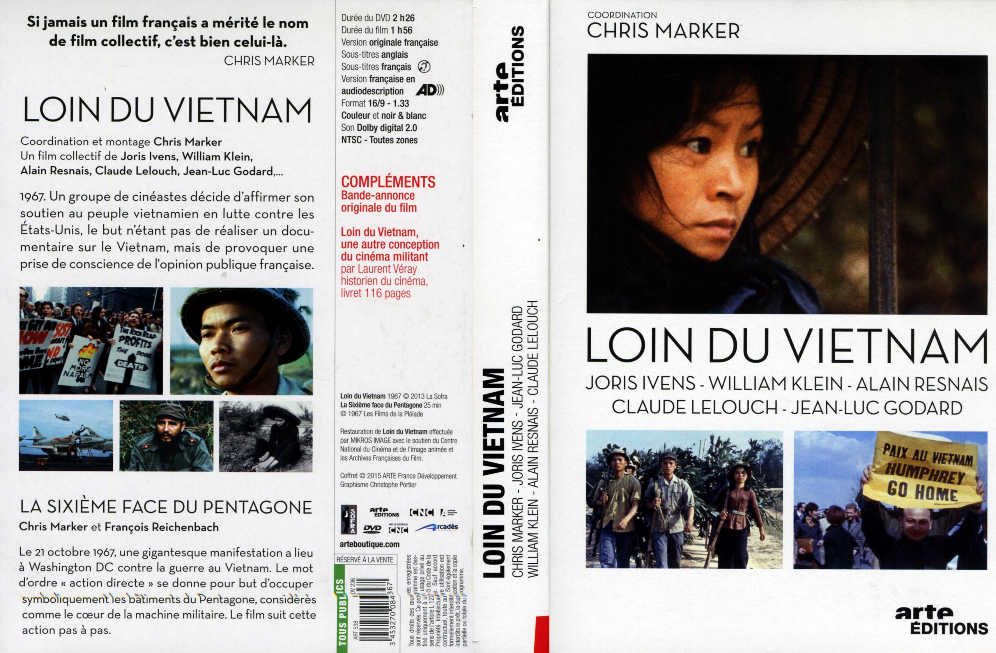 Jaquette DVD Loin du Vietnam