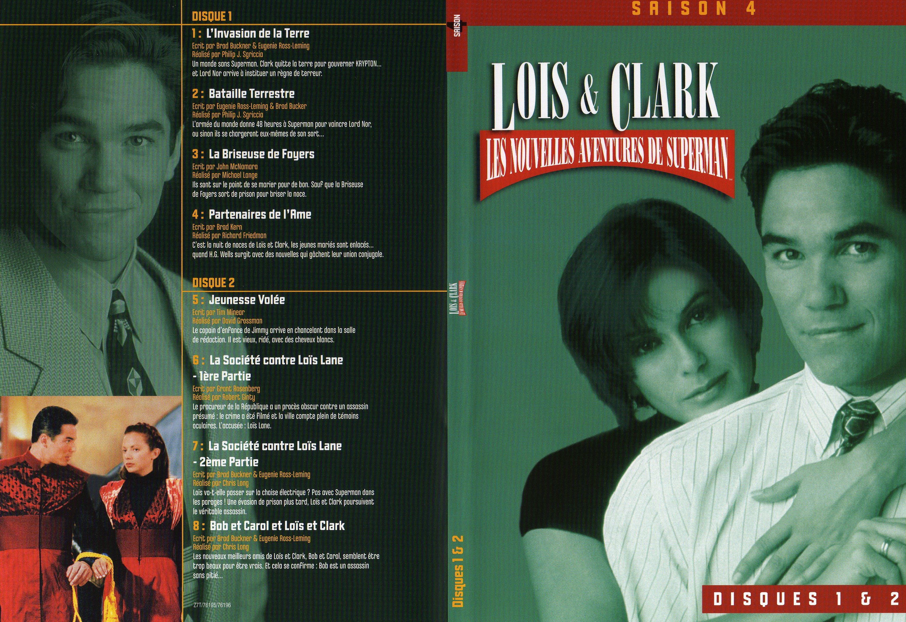 Jaquette DVD Lois et Clark Saison 4 vol 1
