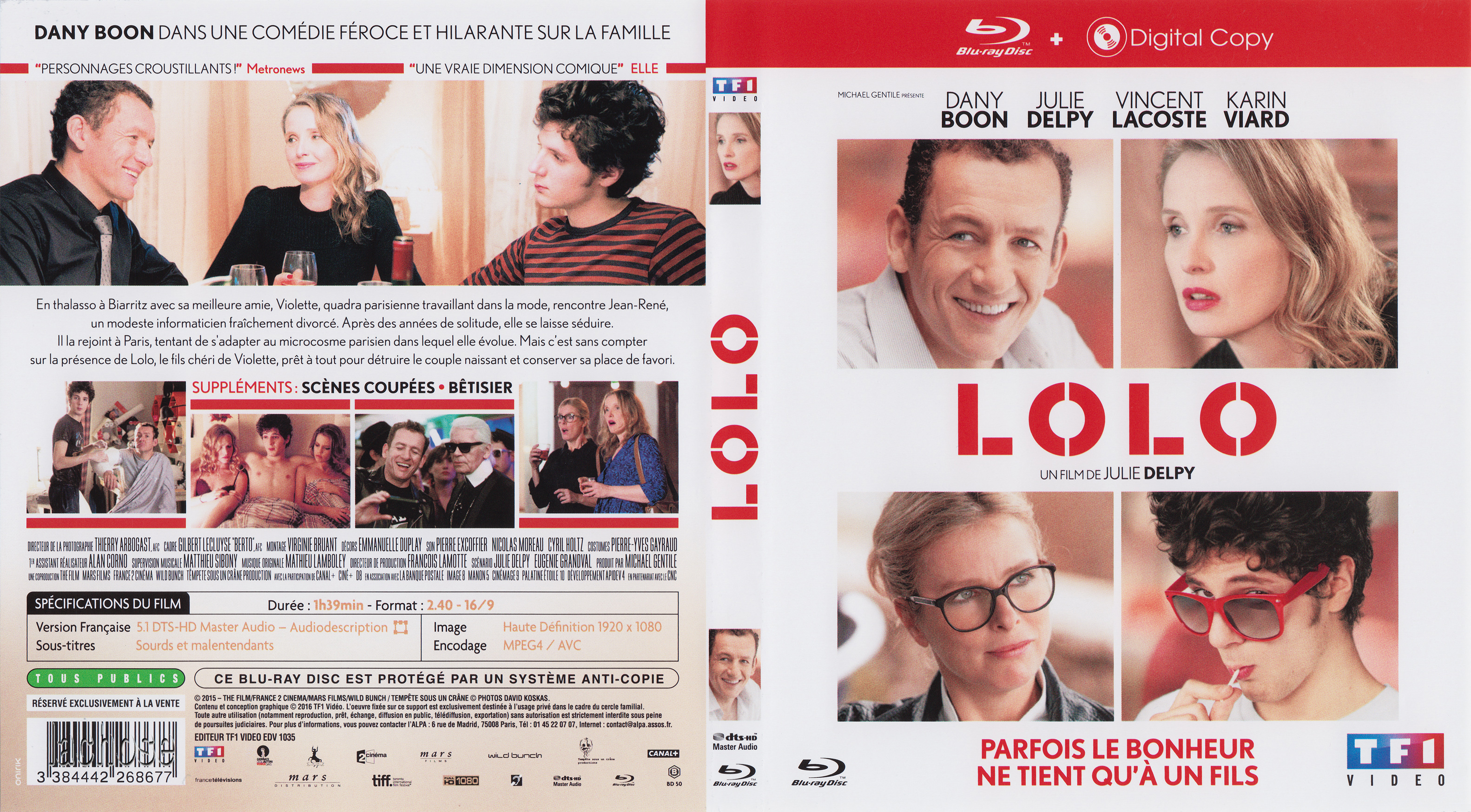 Jaquette DVD Lolo (BLU-RAY)