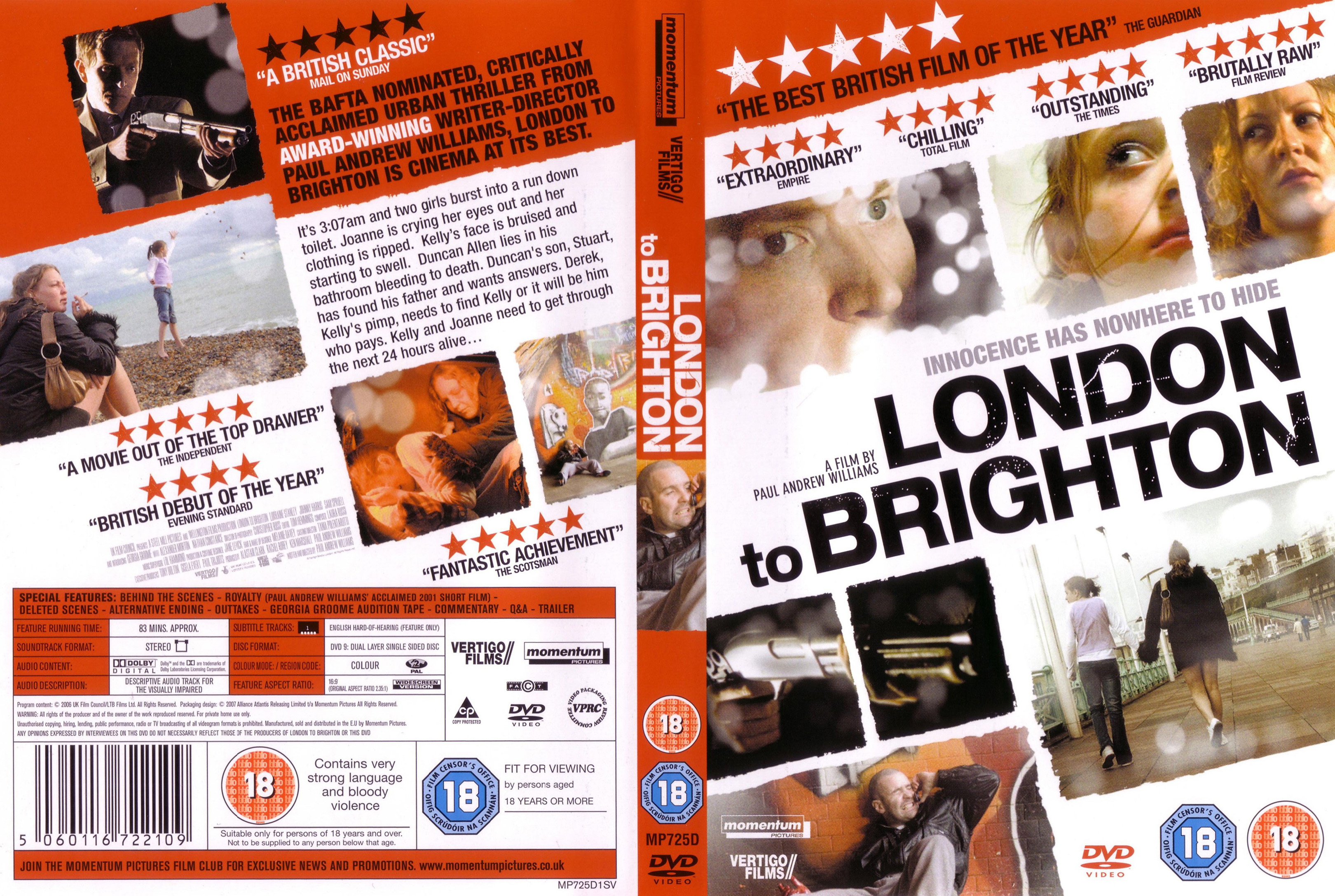 Jaquette DVD London to Brighton Zone 1