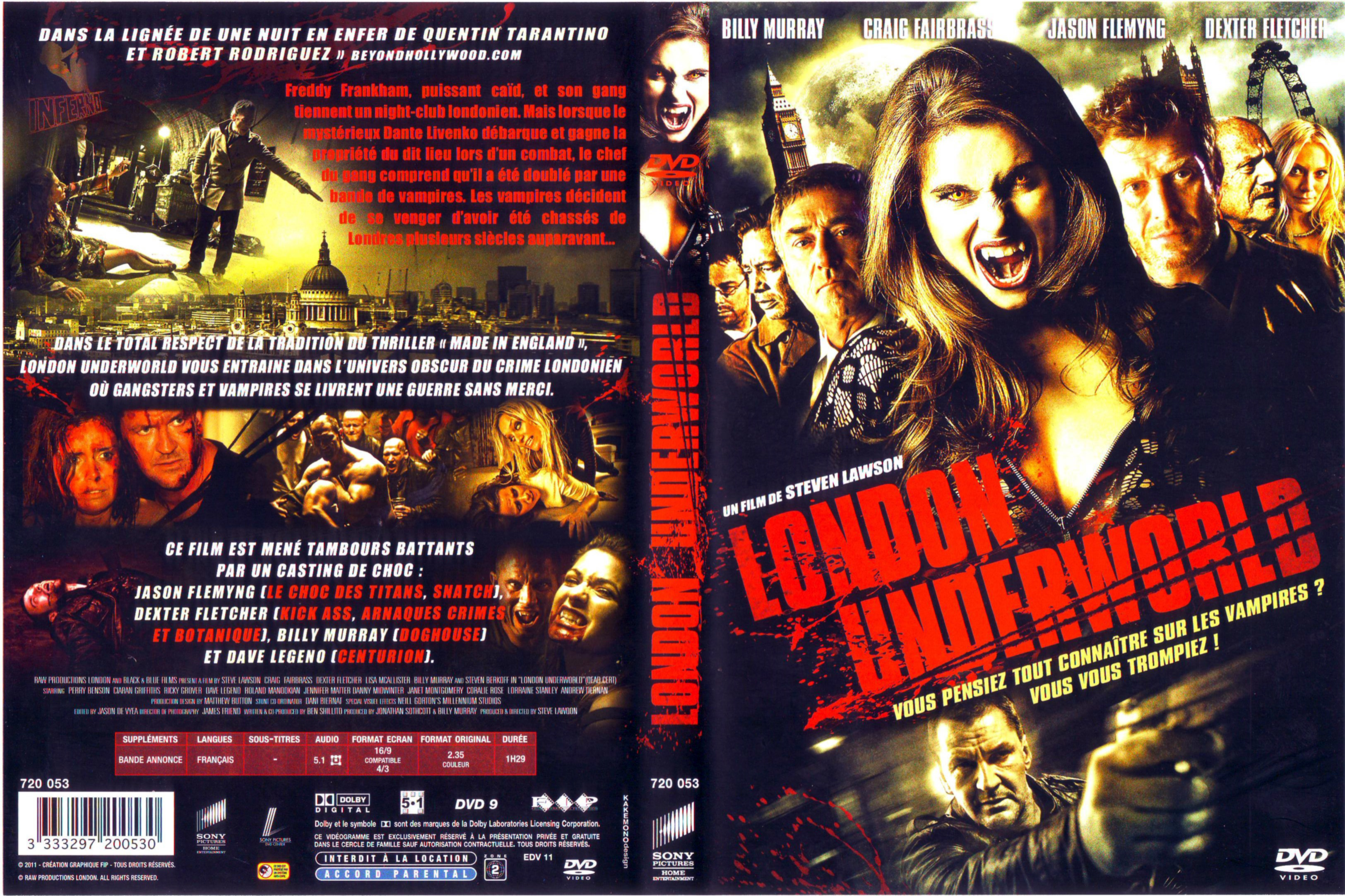 Jaquette DVD London underworld