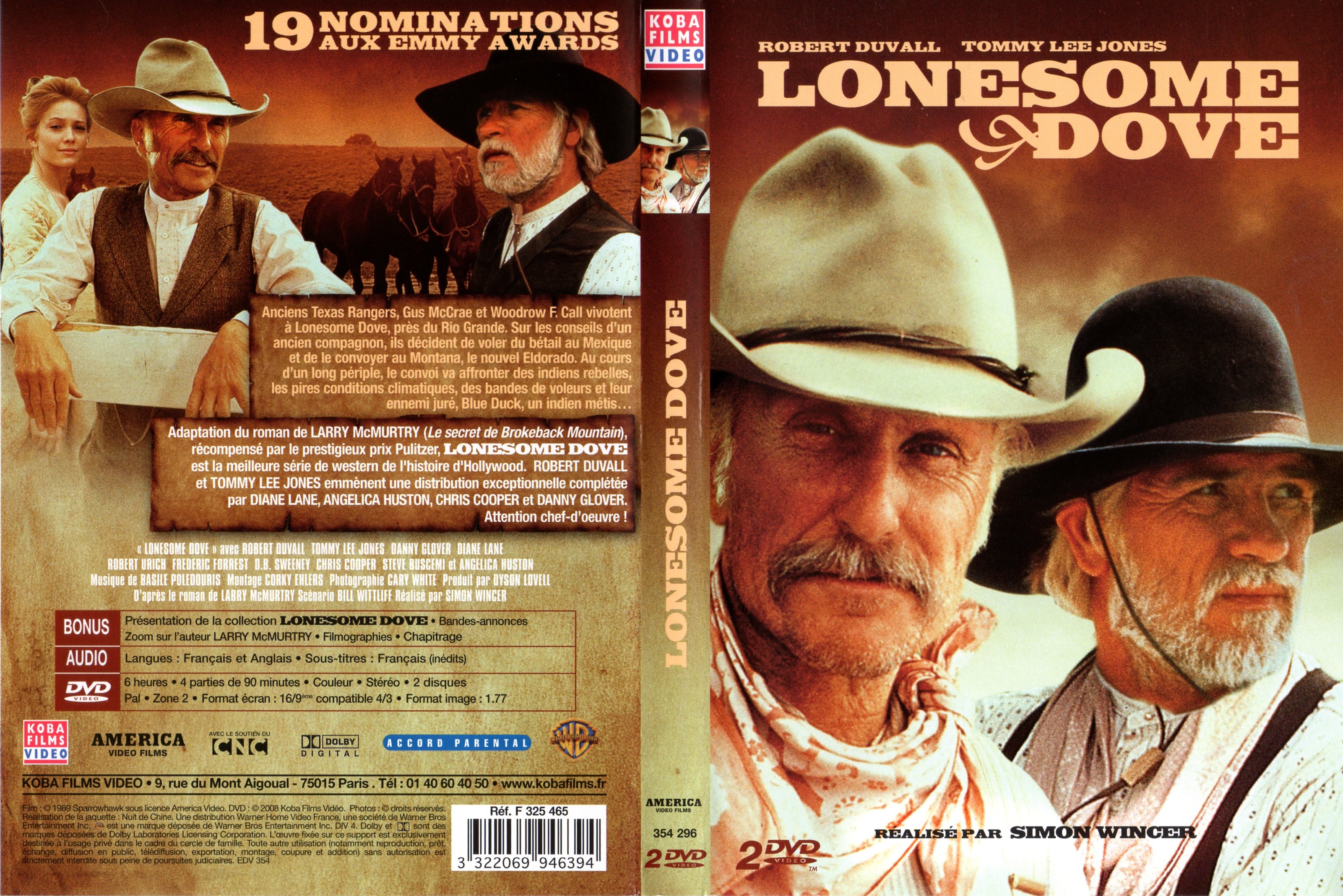 Jaquette DVD Lonesome dove