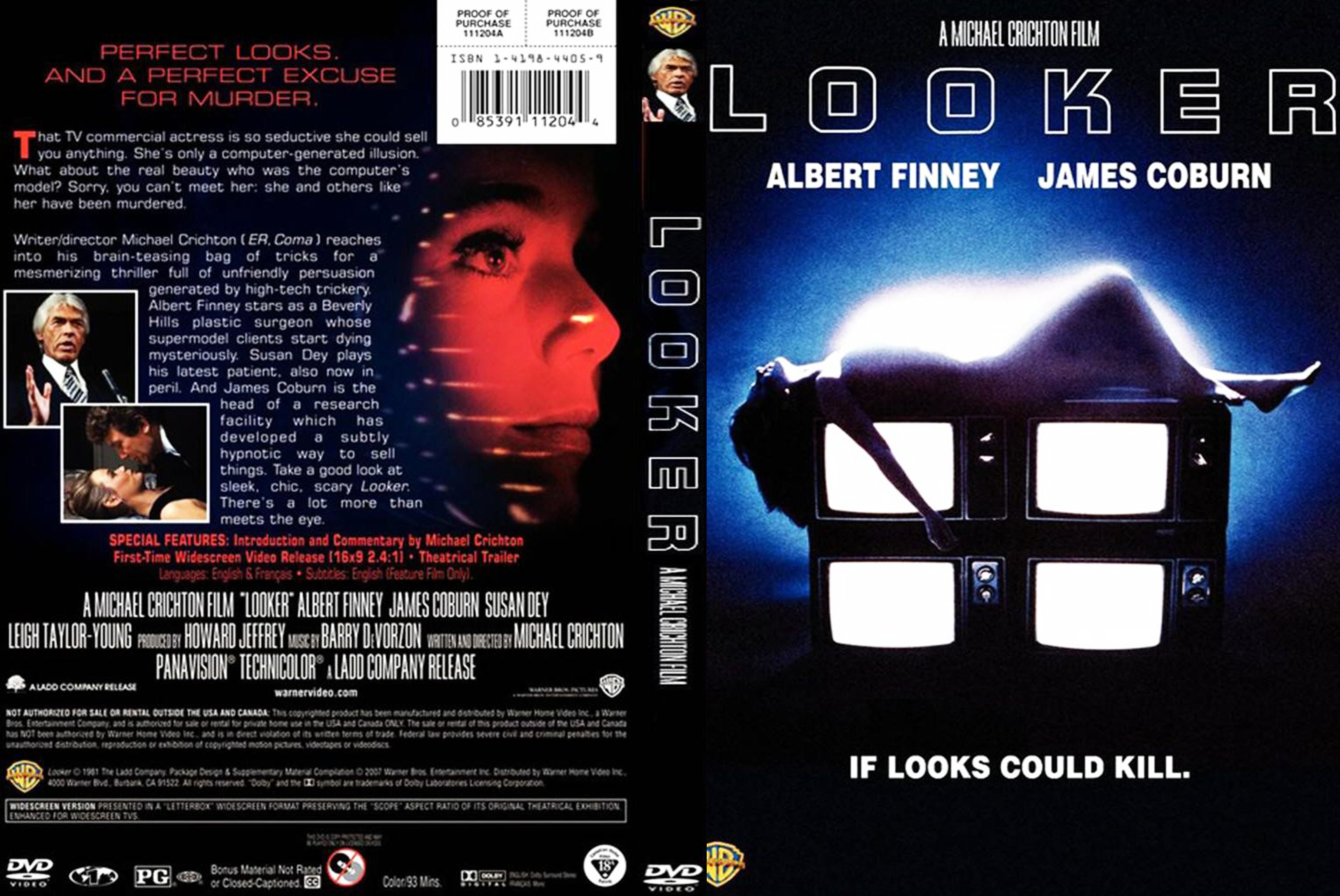 Jaquette DVD Looker Zone 1