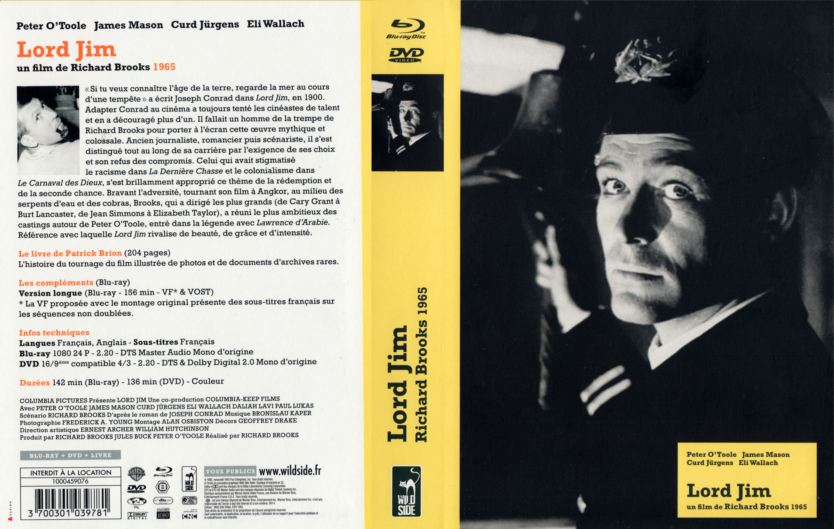 Jaquette DVD Lord Jim (BLU-RAY) v2