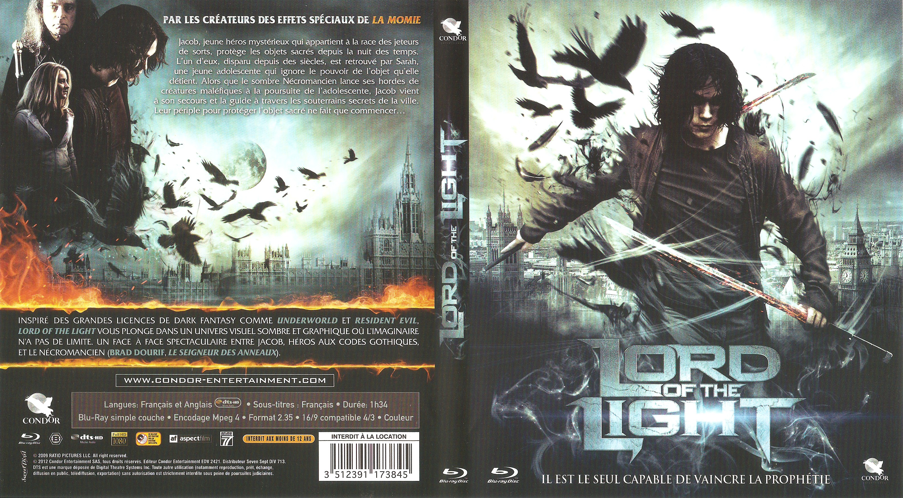 Jaquette DVD Lord of the light (BLU-RAY)