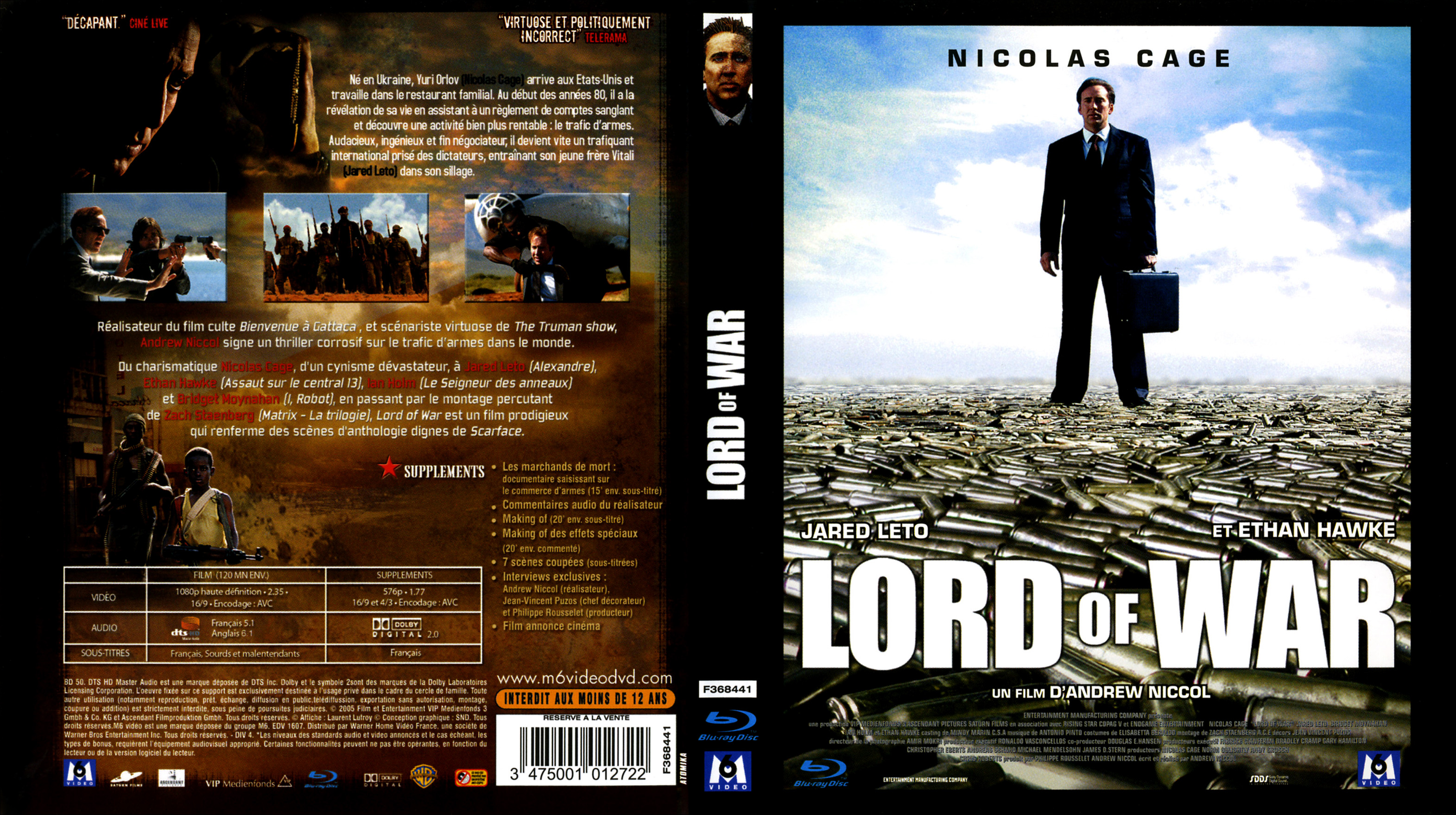 Jaquette DVD Lord of war (BLU-RAY)